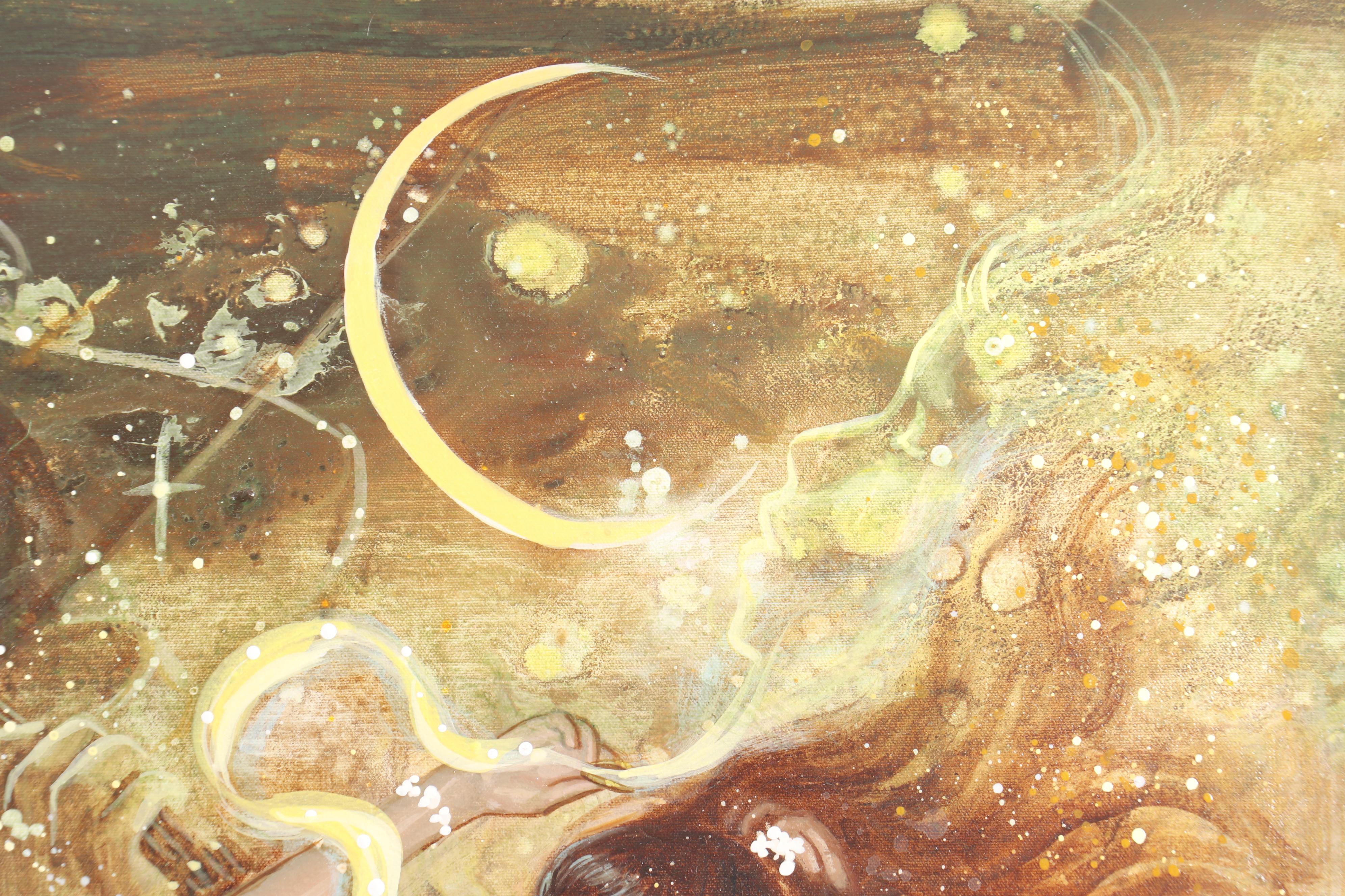 Lawrence Whittaker Oil and Acrylic on Canvas