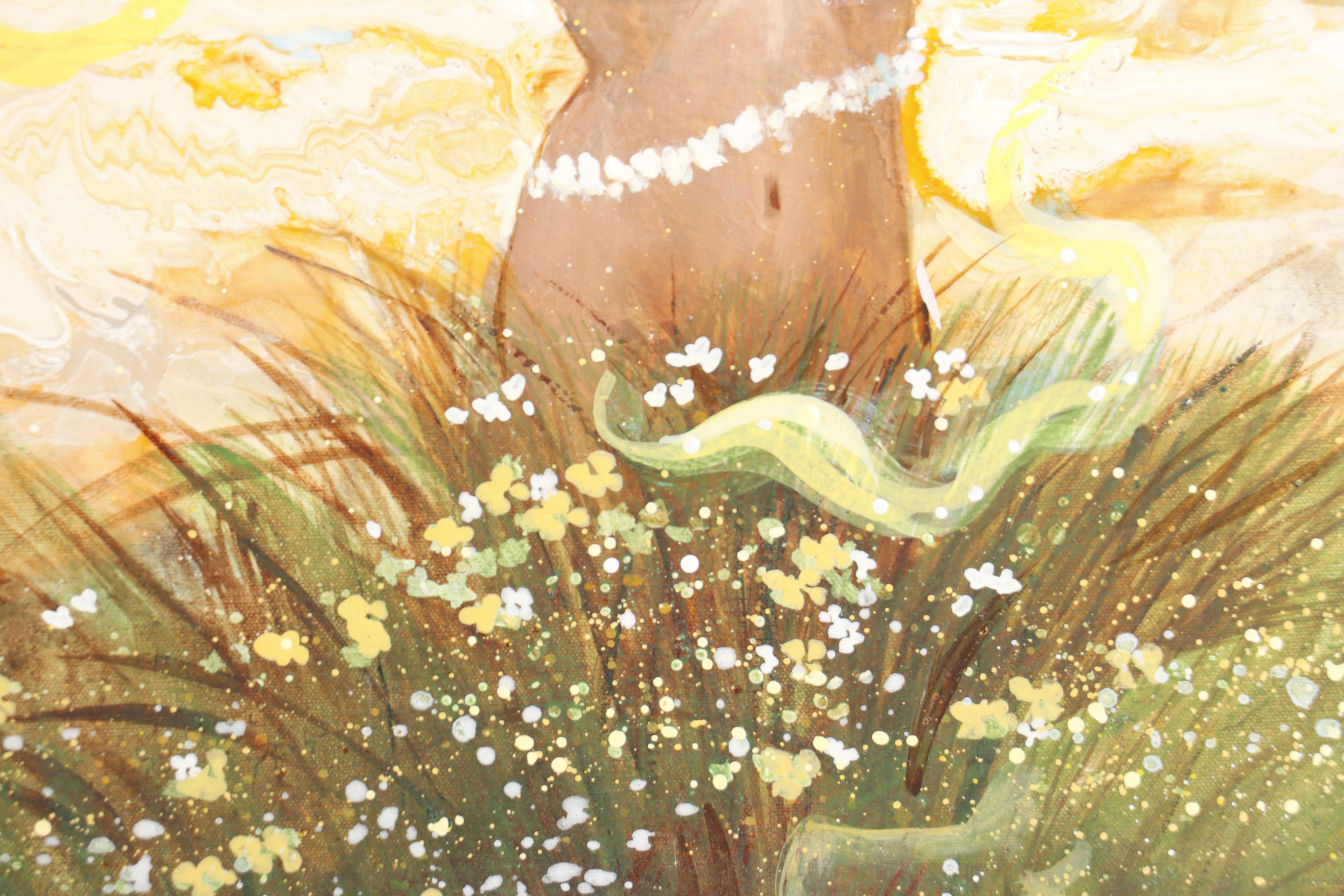 Lawrence Whittaker Oil and Acrylic on Canvas