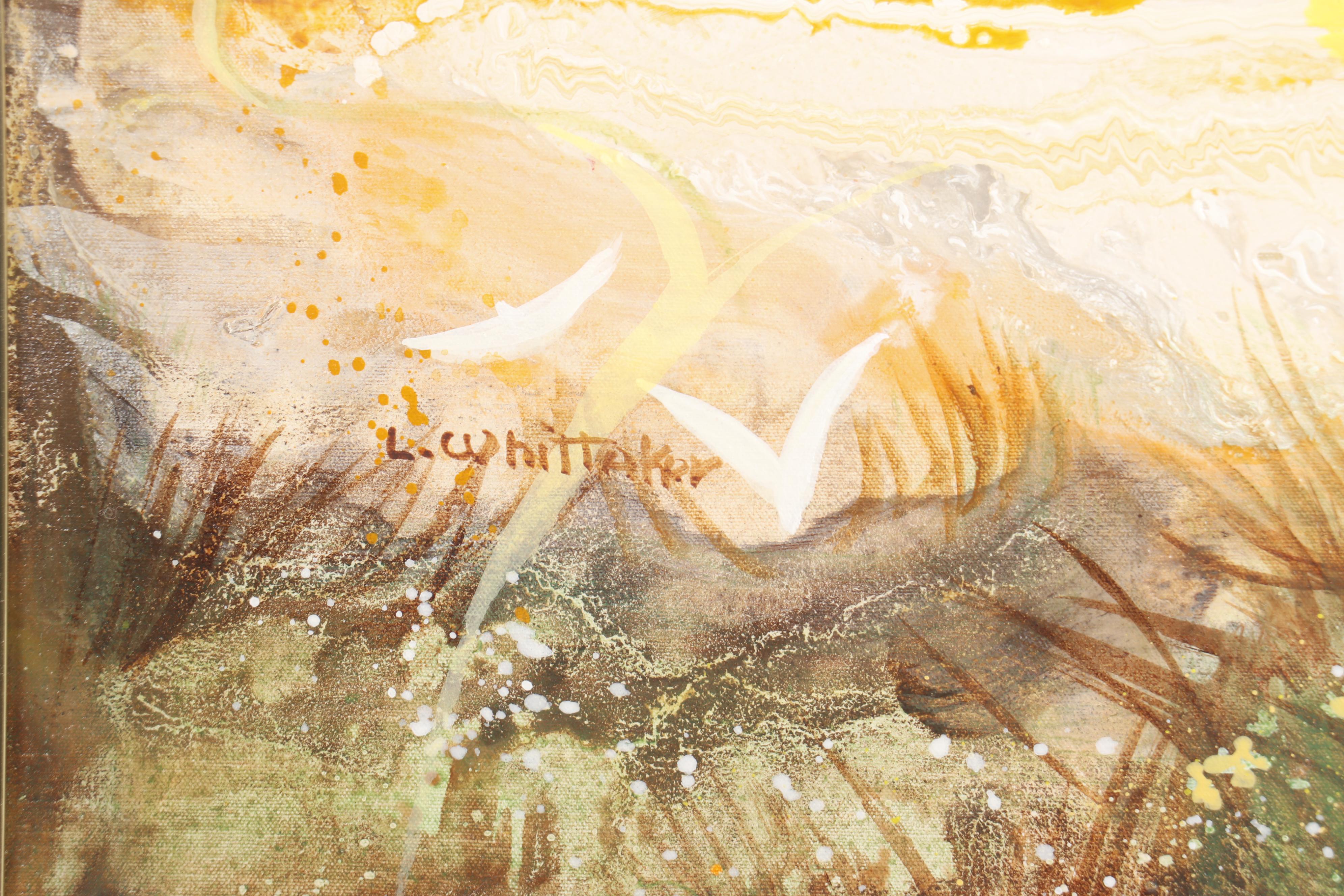 Lawrence Whittaker Oil and Acrylic on Canvas