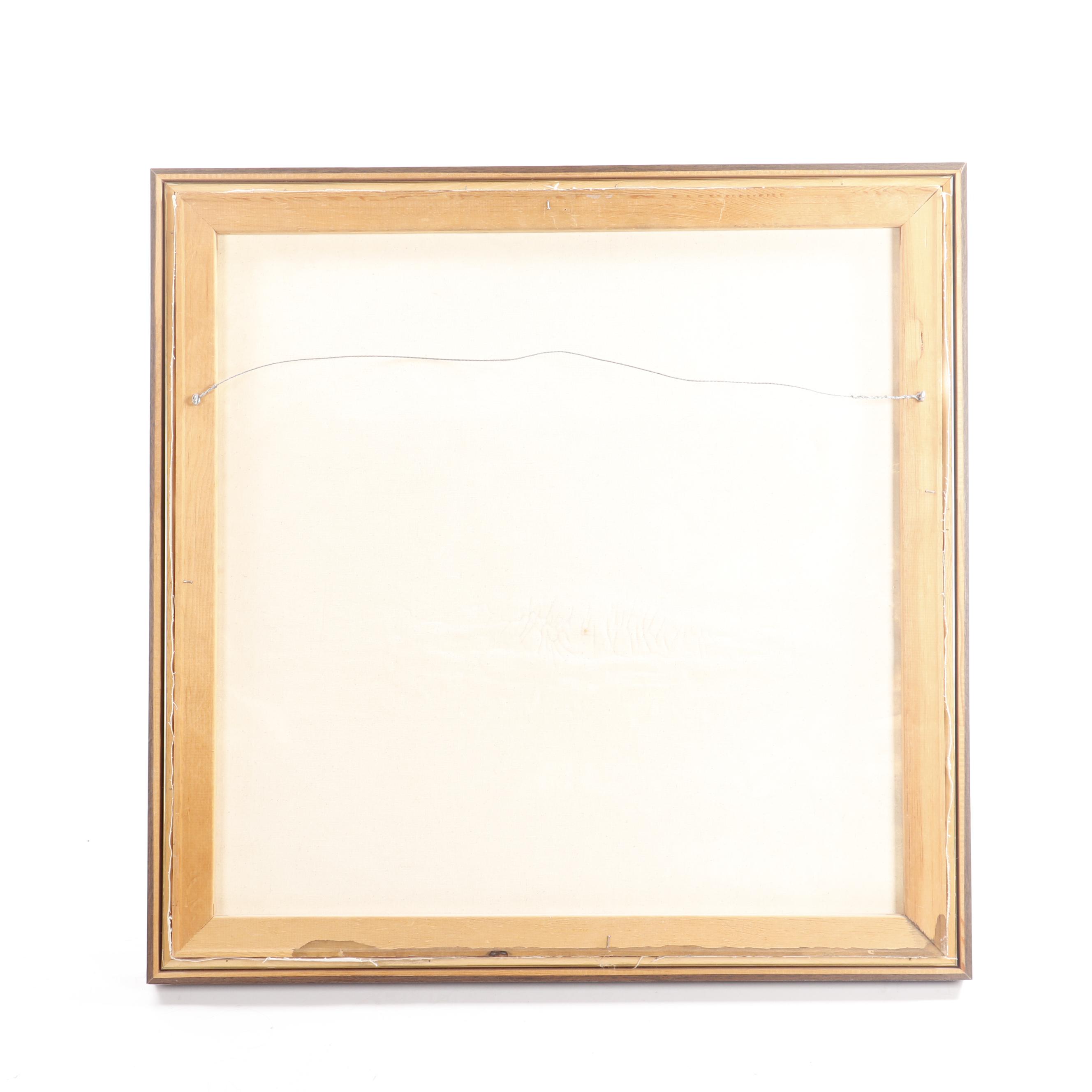 Lawrence Whittaker Oil and Acrylic on Canvas