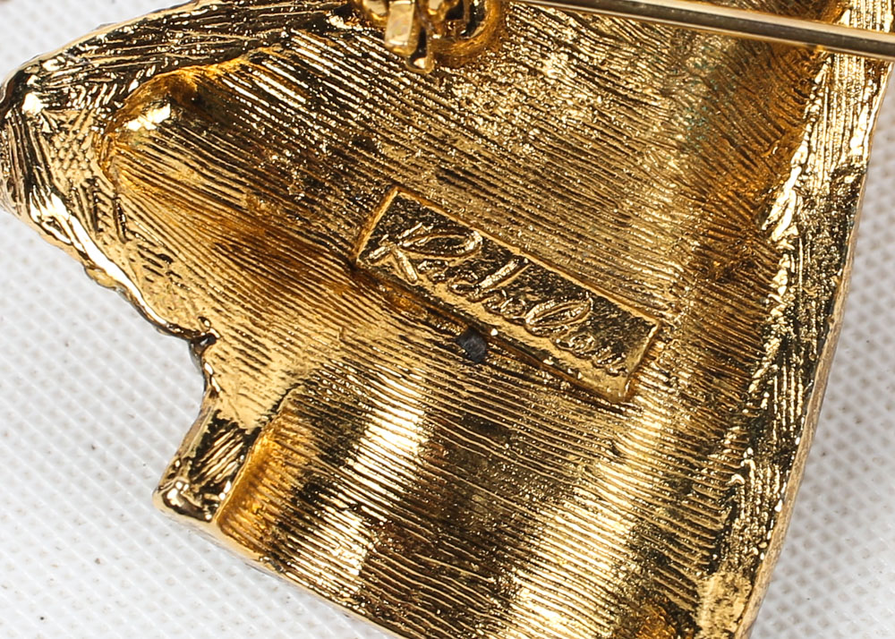 Collection of Costume Brooches featuring Jelly Belly Style Animal Brooches