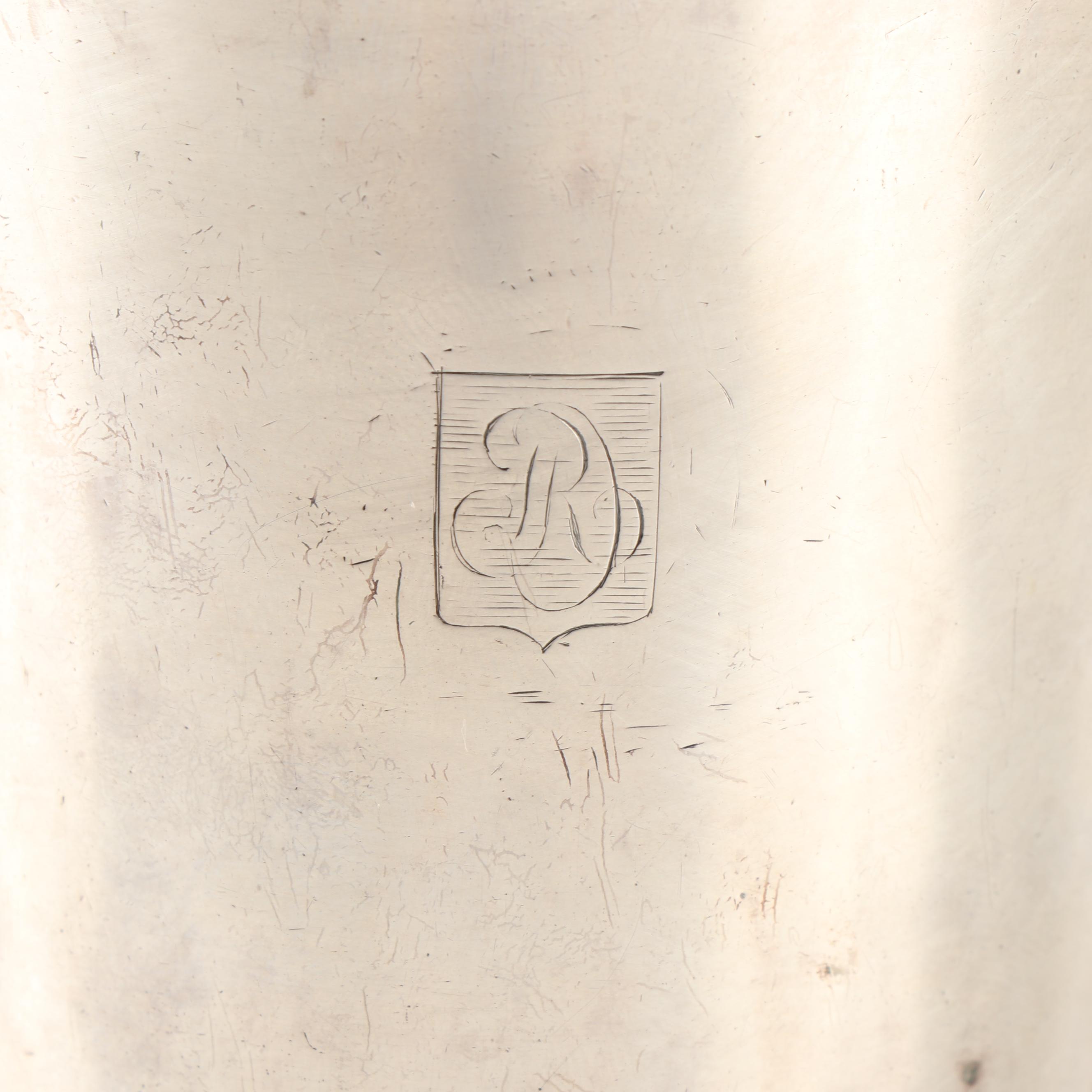 Hanau Silver Covered Chocolate Pot, Mark of Georg Roth, Late 19th Century