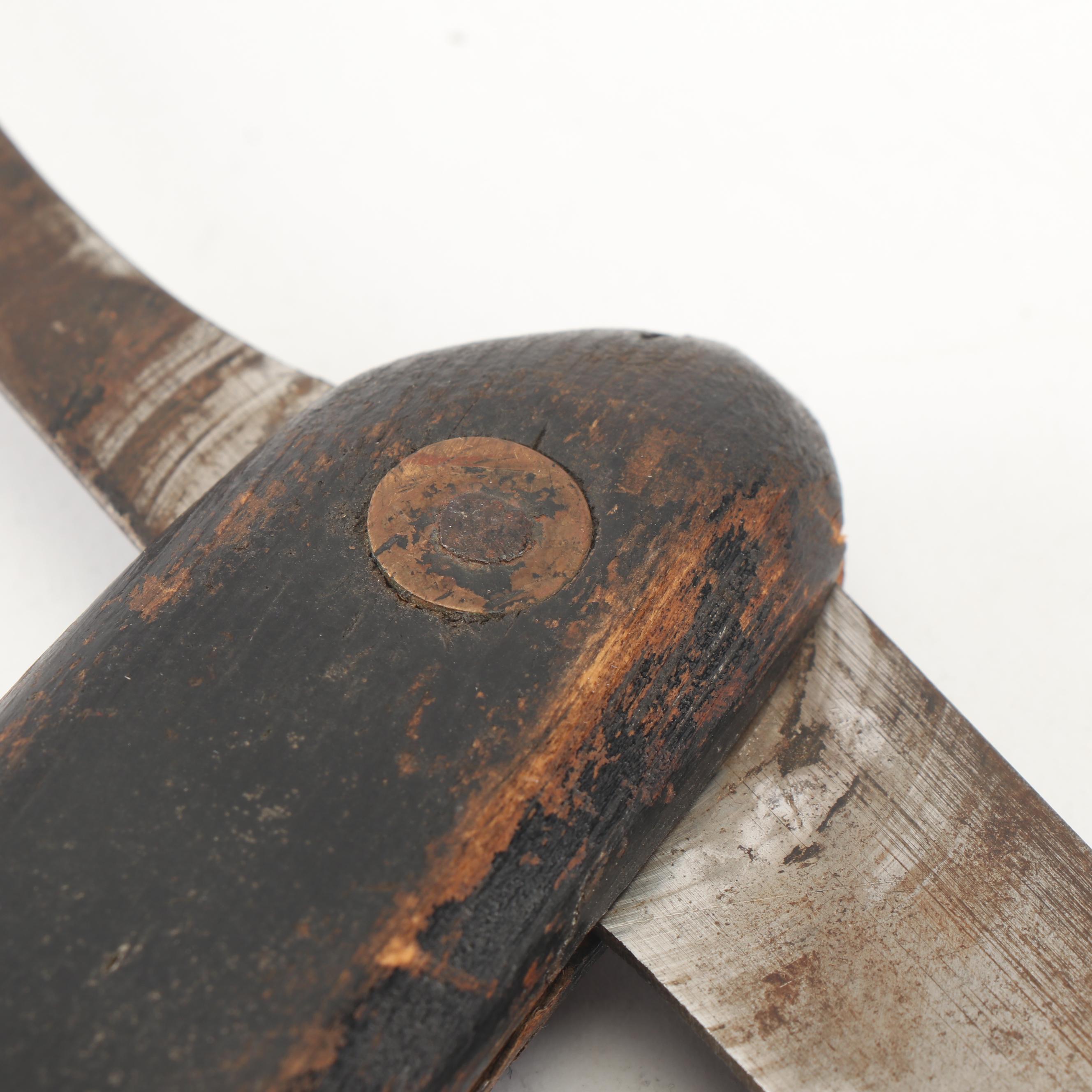 Large Model of a Straight Razor, Late 19th Century