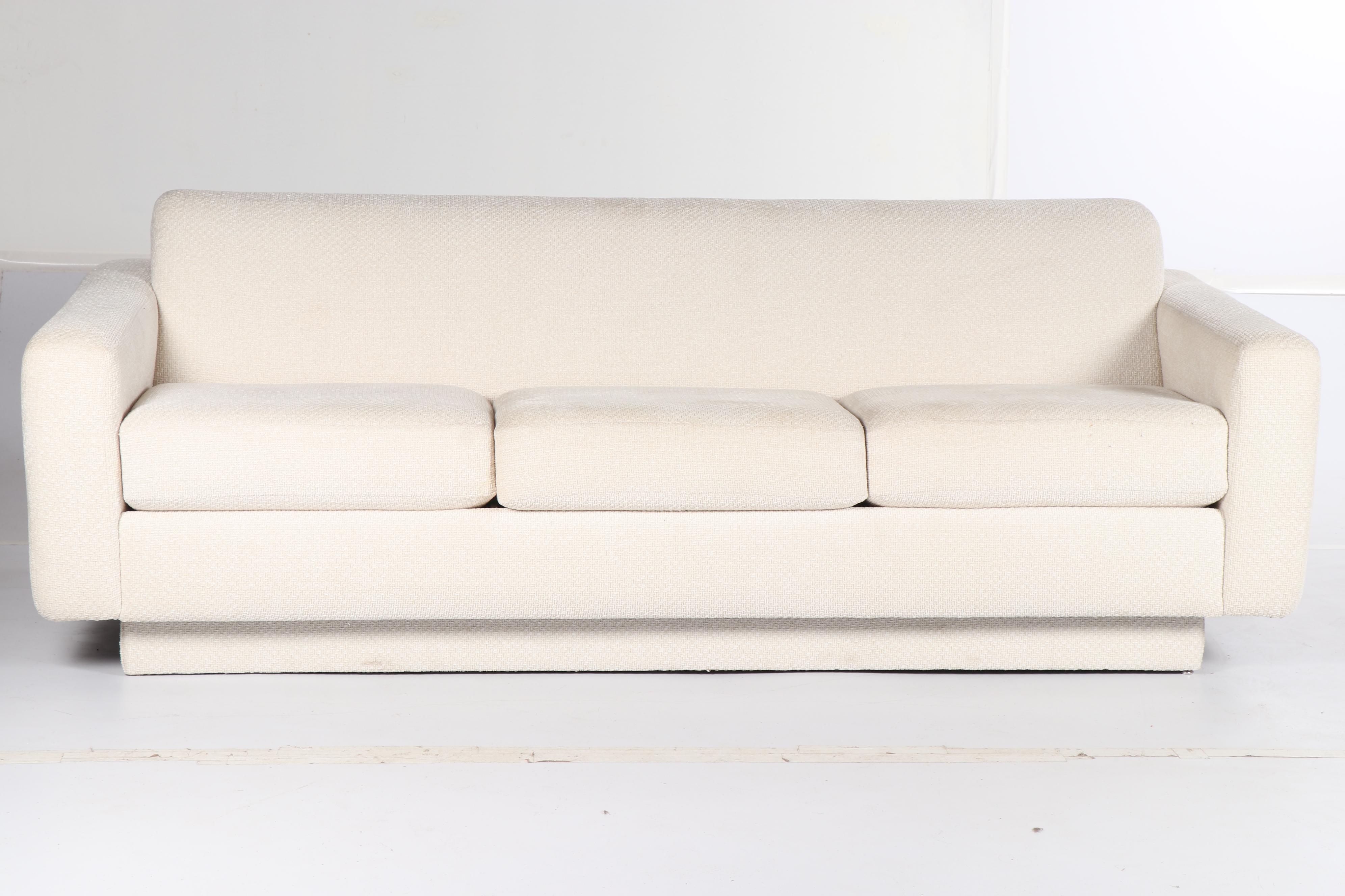 Contemporary Upholstered Sofa by Bassett