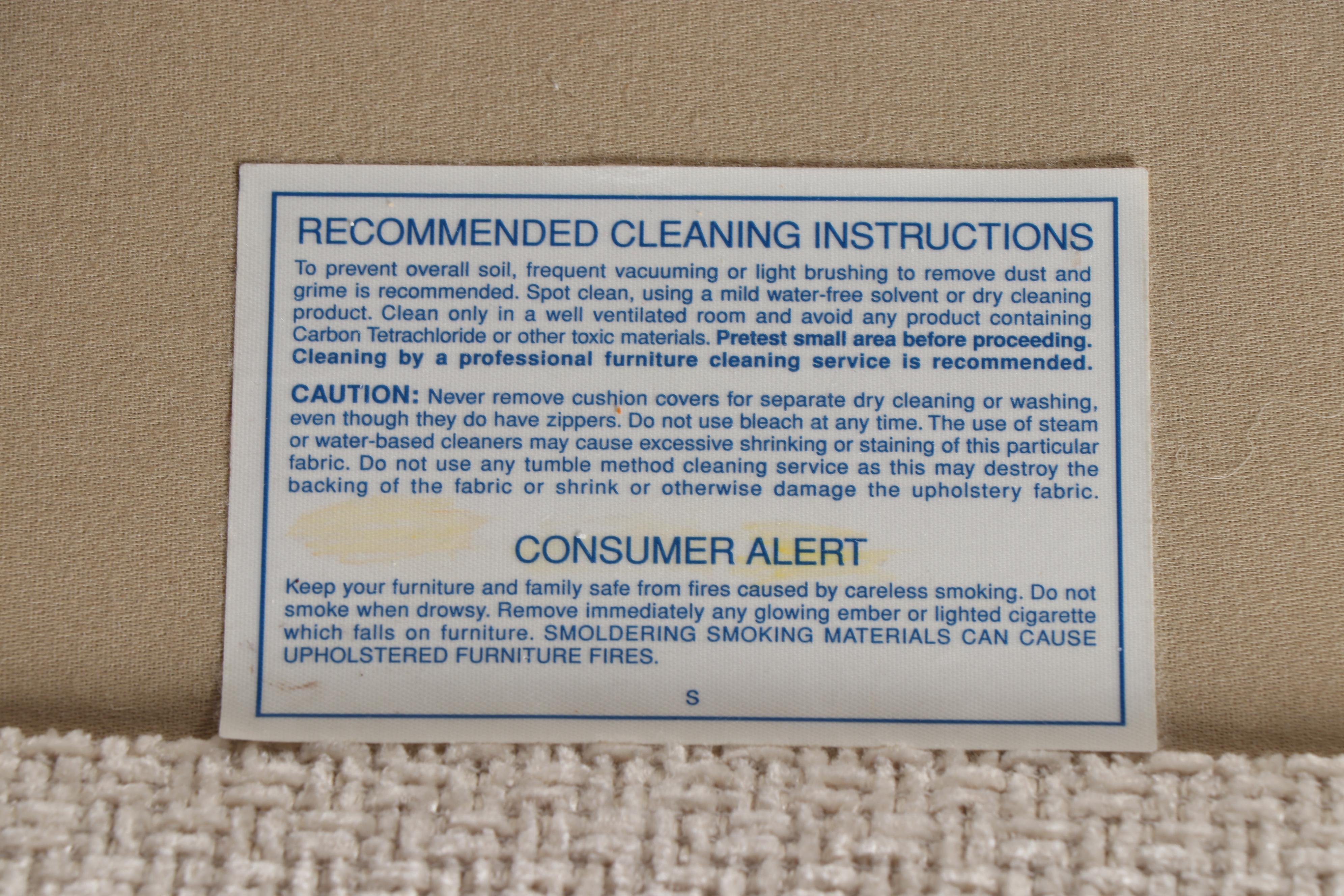 Contemporary Upholstered Sofa by Bassett