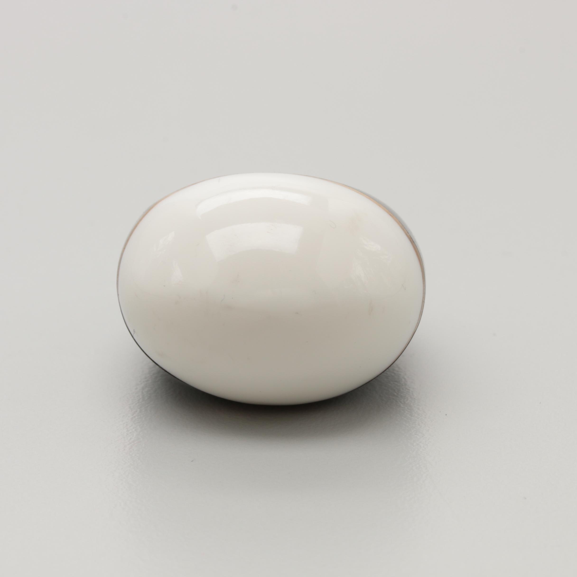 Imitation Pearl Necklaces with Tori Burch Dome Ring