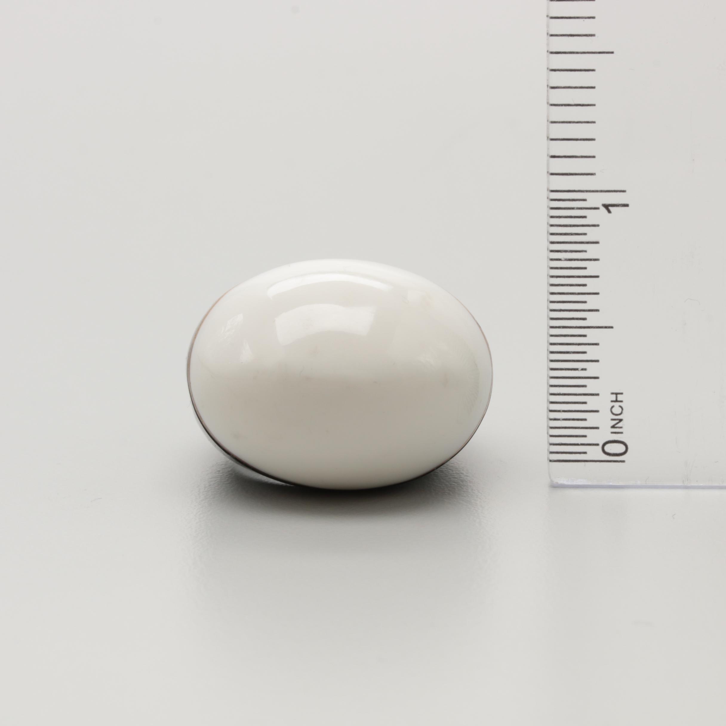 Imitation Pearl Necklaces with Tori Burch Dome Ring