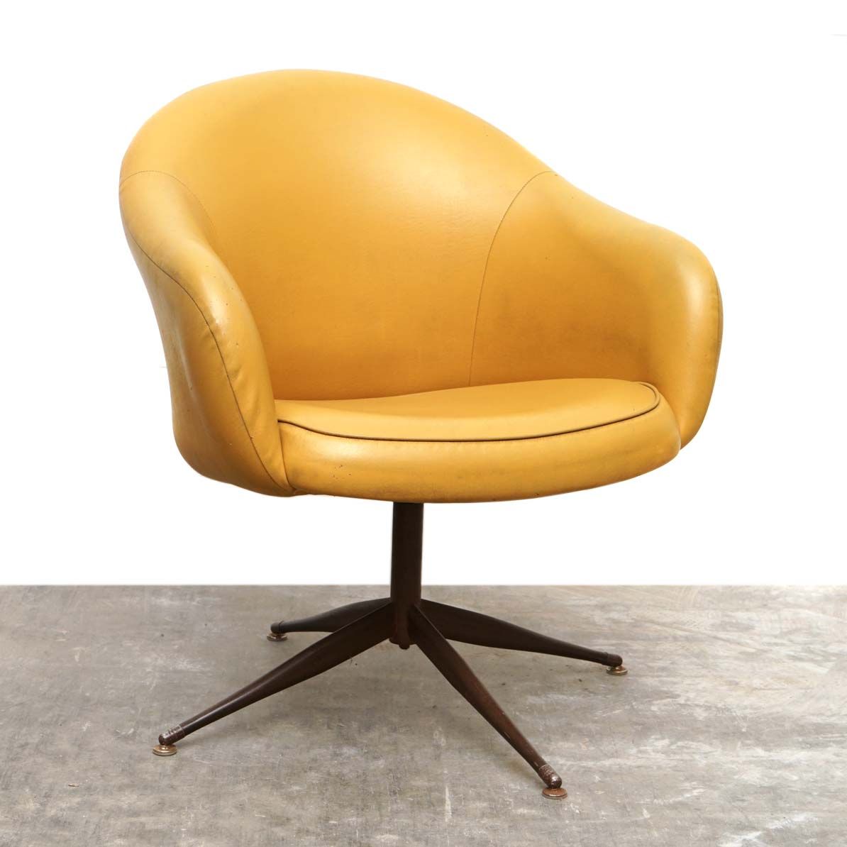 Mid Century Modern UpholsteredSwivel Chair by Viko/Baumritter, Mid-20th Century