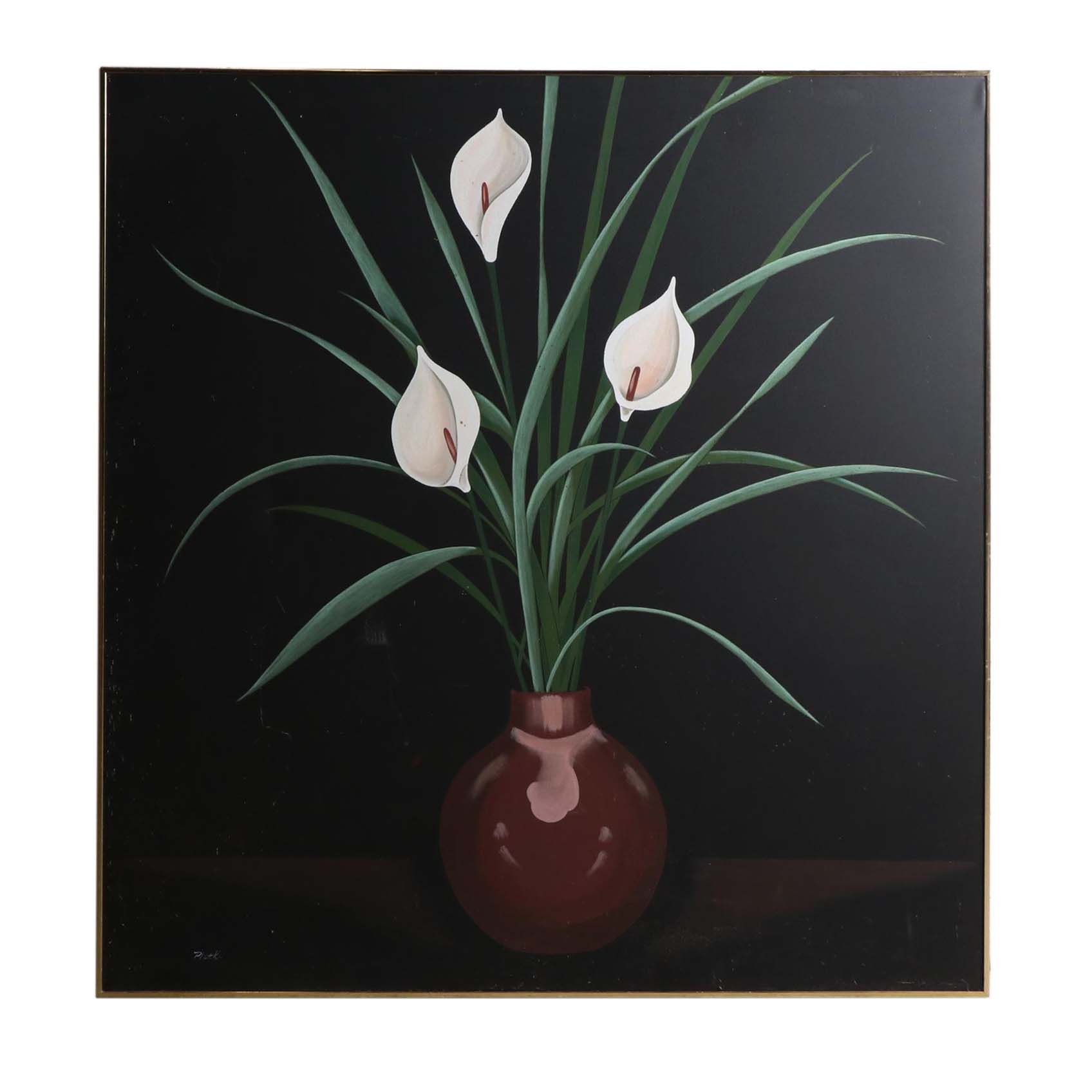 Paul Pletke Oil Painting on Canvas