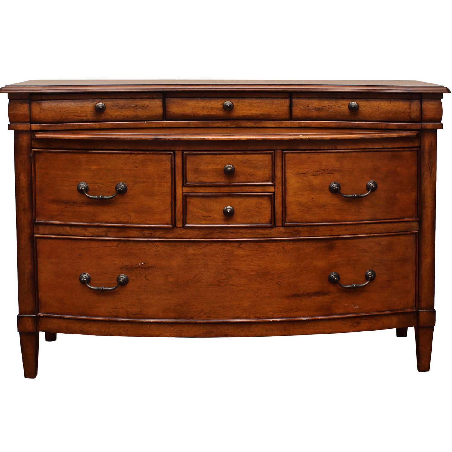 Contemporary Wood Chest with Slide Out Writing Surface, Late 20th Century