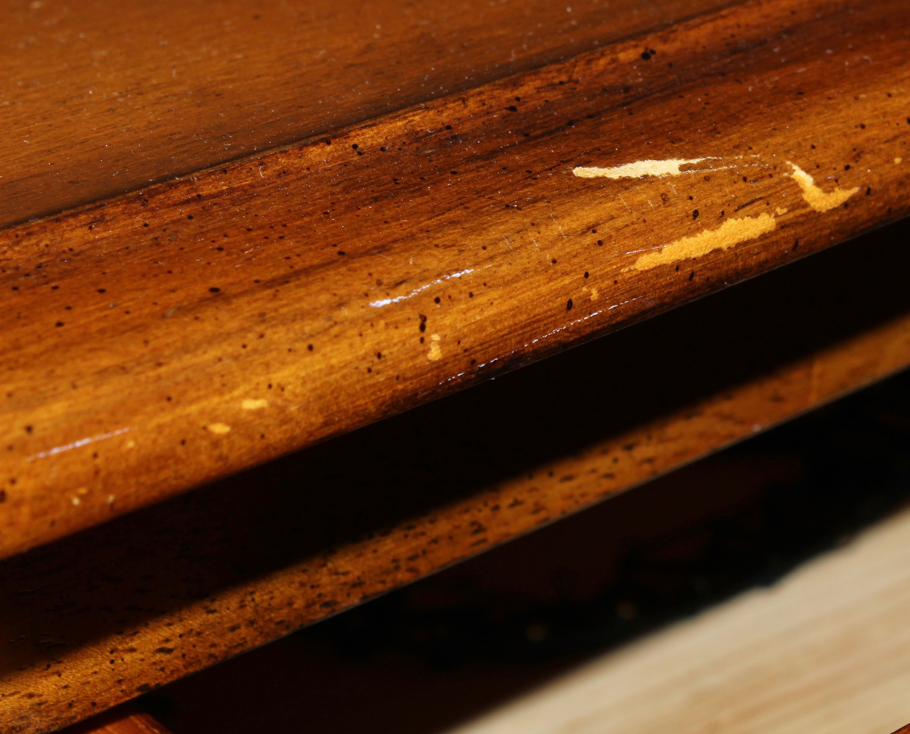 Contemporary Wood Chest with Slide Out Writing Surface, Late 20th Century