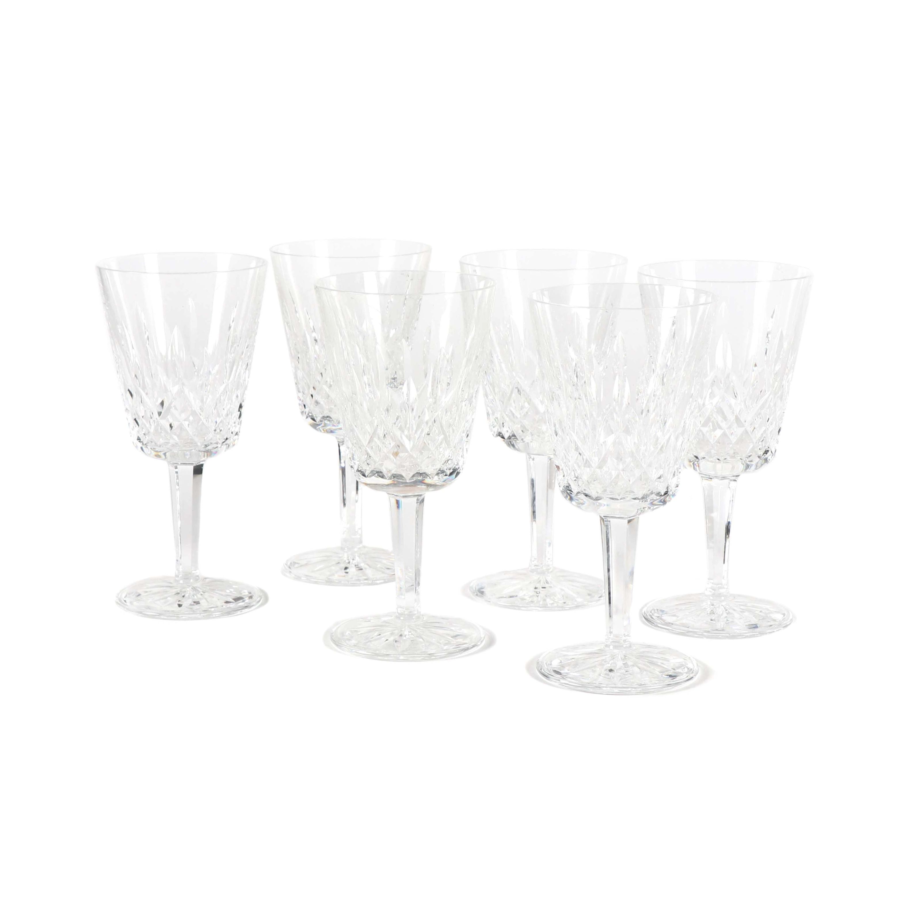 Waterford Crystal "Lismore" Water Goblets