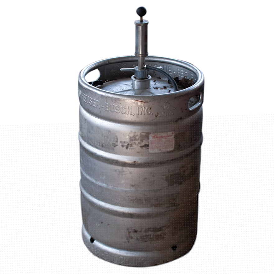 Anheuser-Busch 15 Gallon Beer Keg