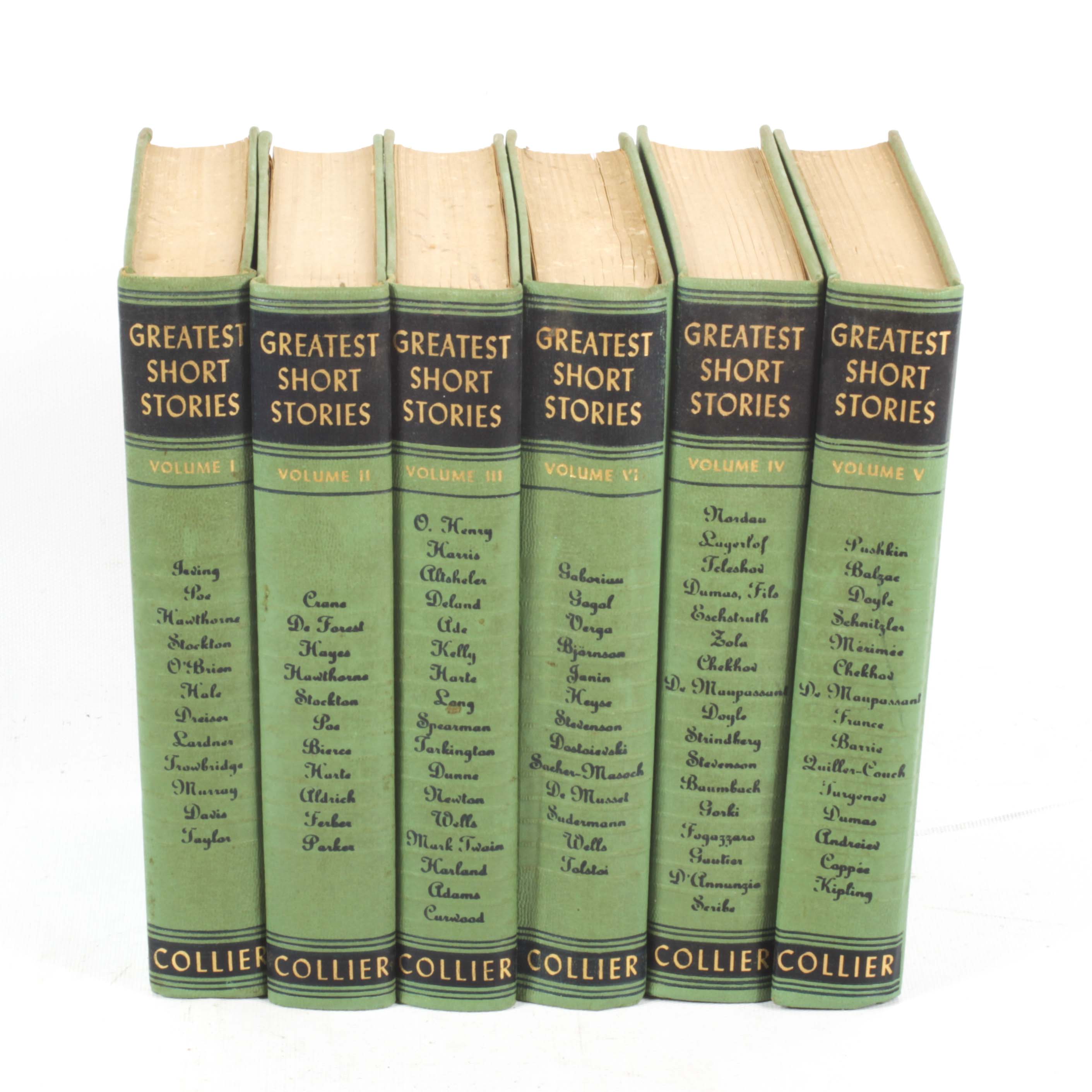 Vintage "Greatest Short Stories" Six Volume Set