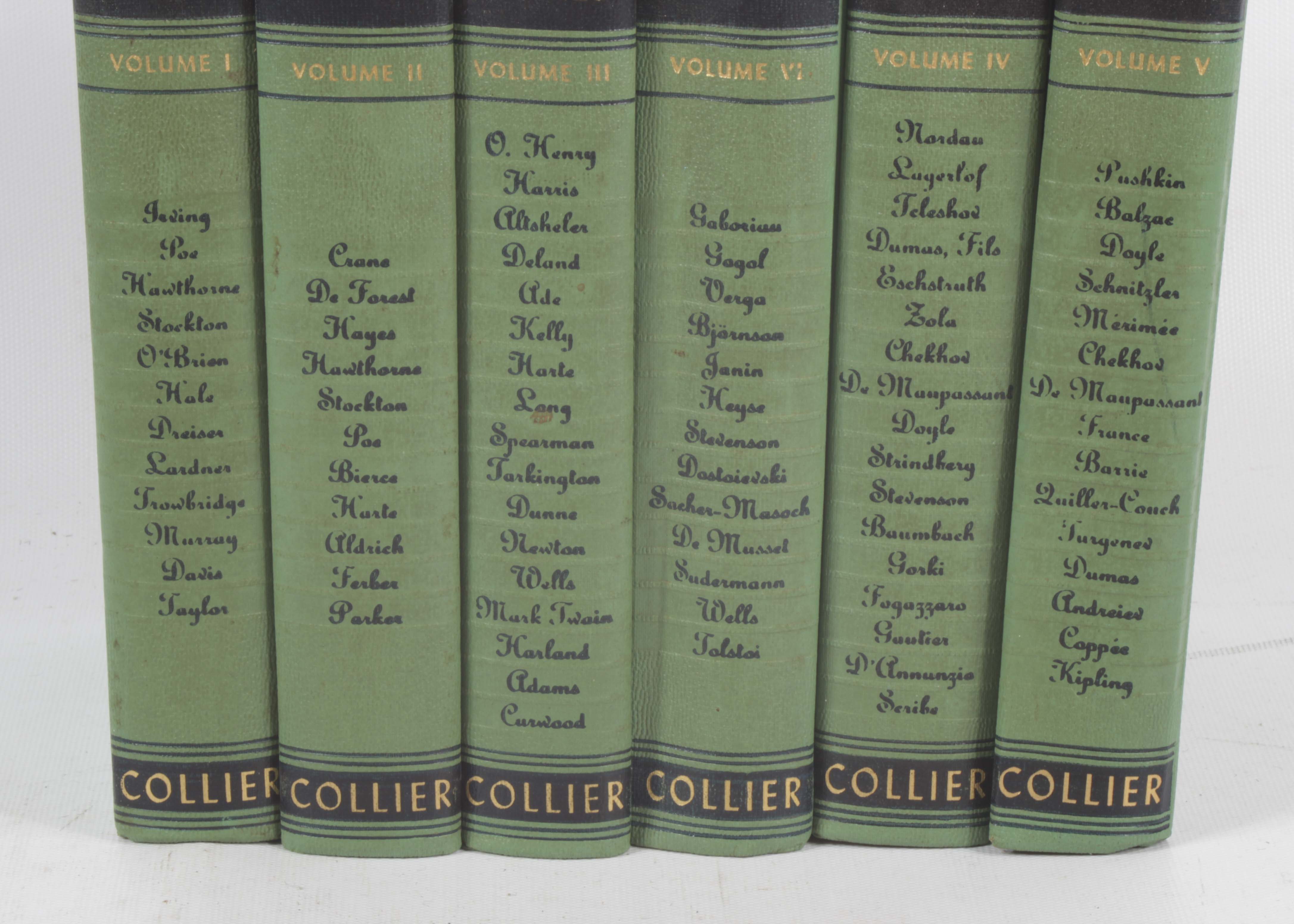 Vintage "Greatest Short Stories" Six Volume Set