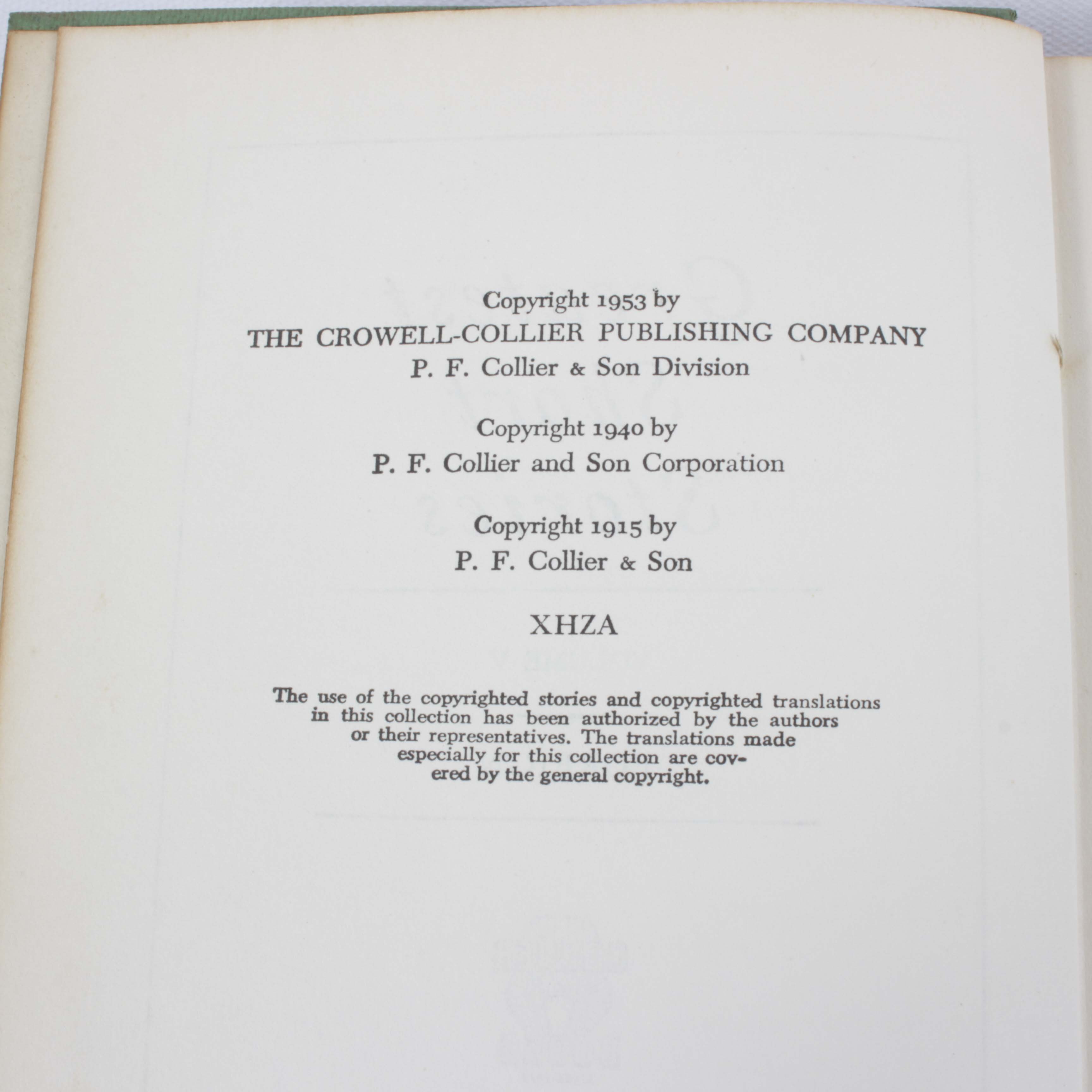 Vintage "Greatest Short Stories" Six Volume Set