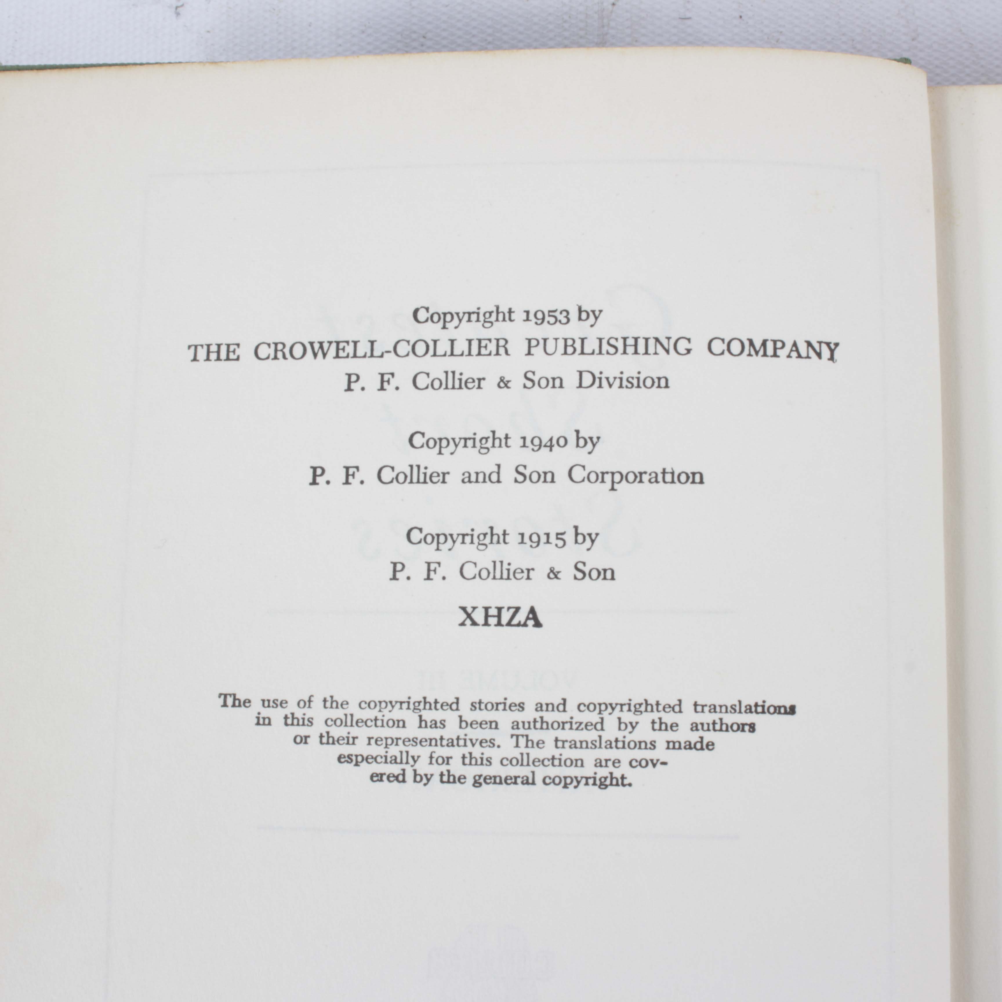 Vintage "Greatest Short Stories" Six Volume Set