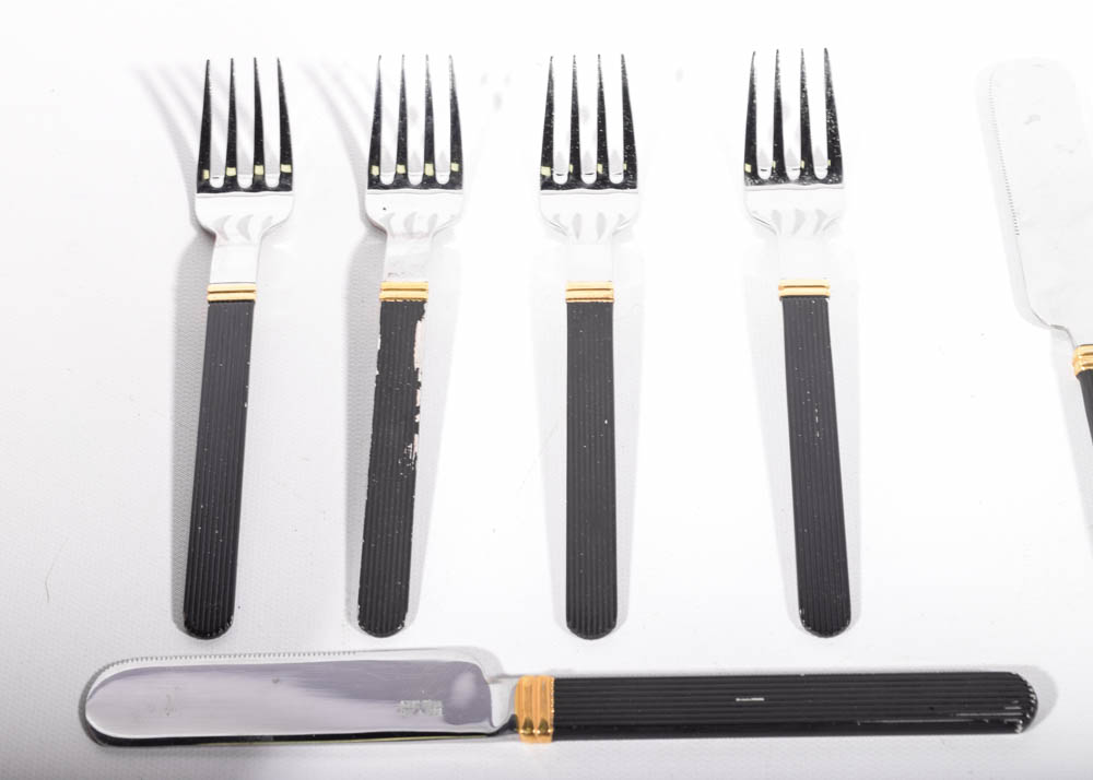 Sasaki "Rigadin" Stainless Steel Flatware