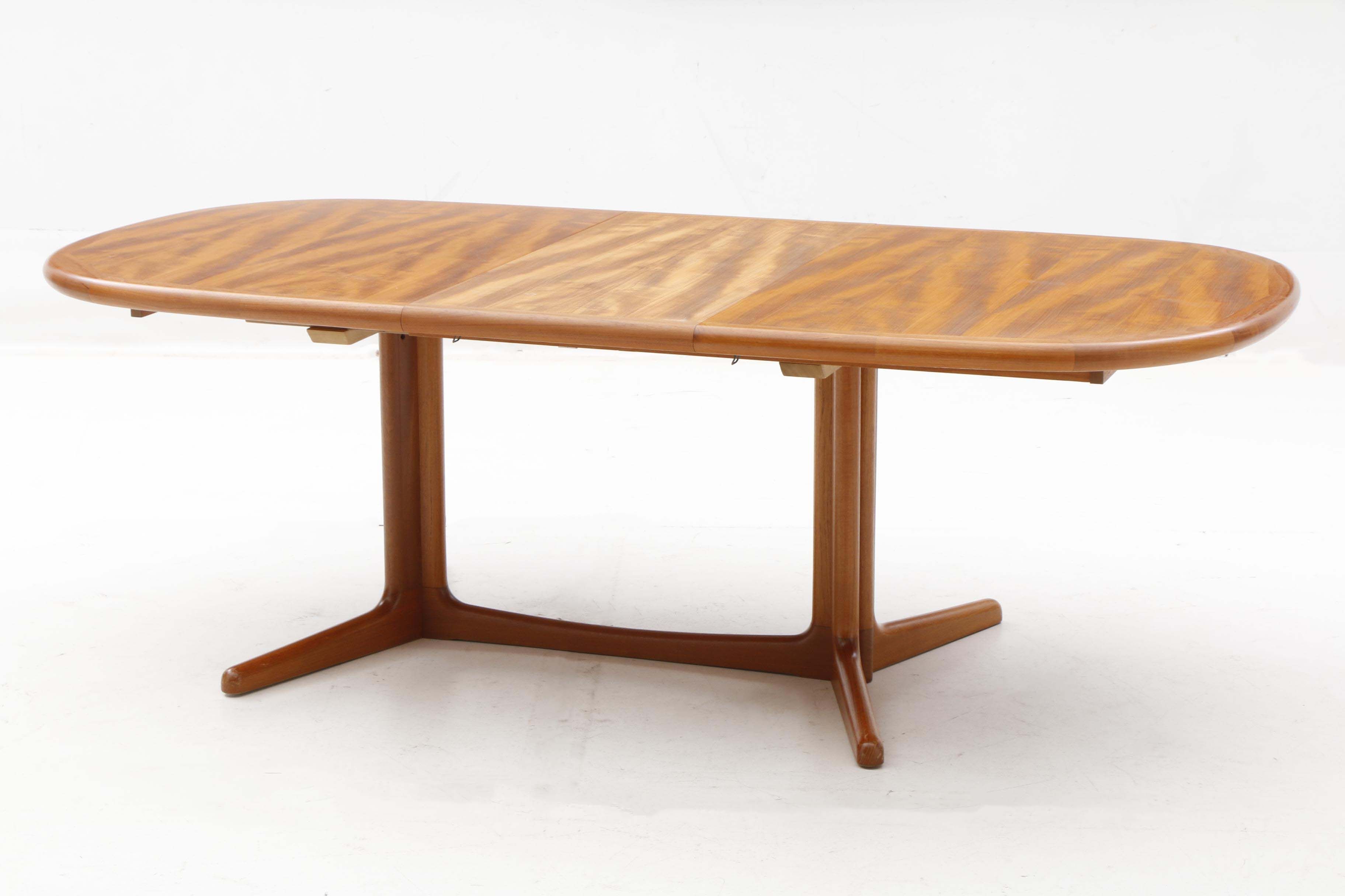 Danish Modern Style Dining Table and Chairs in Teak by Farstrup