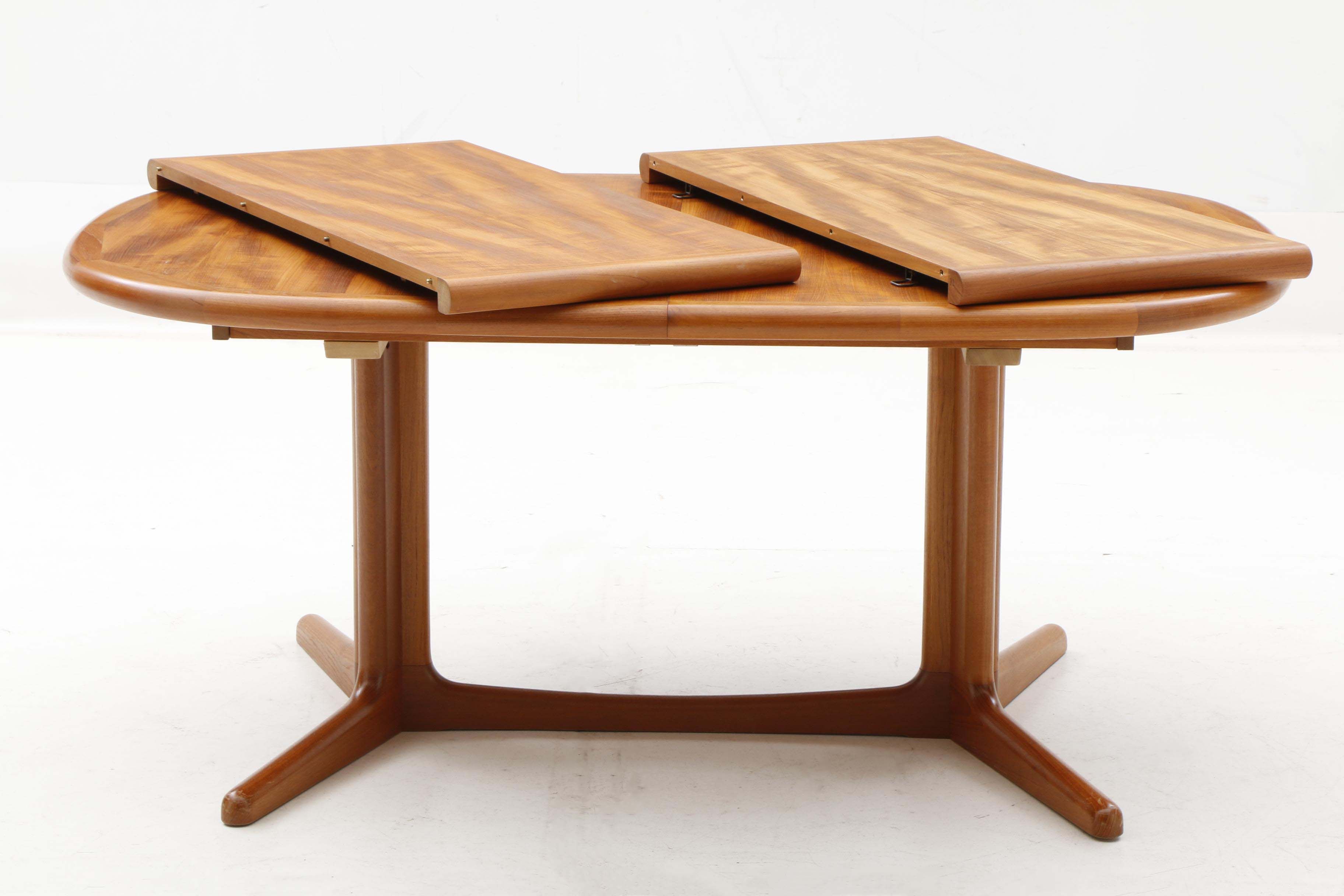 Danish Modern Style Dining Table and Chairs in Teak by Farstrup