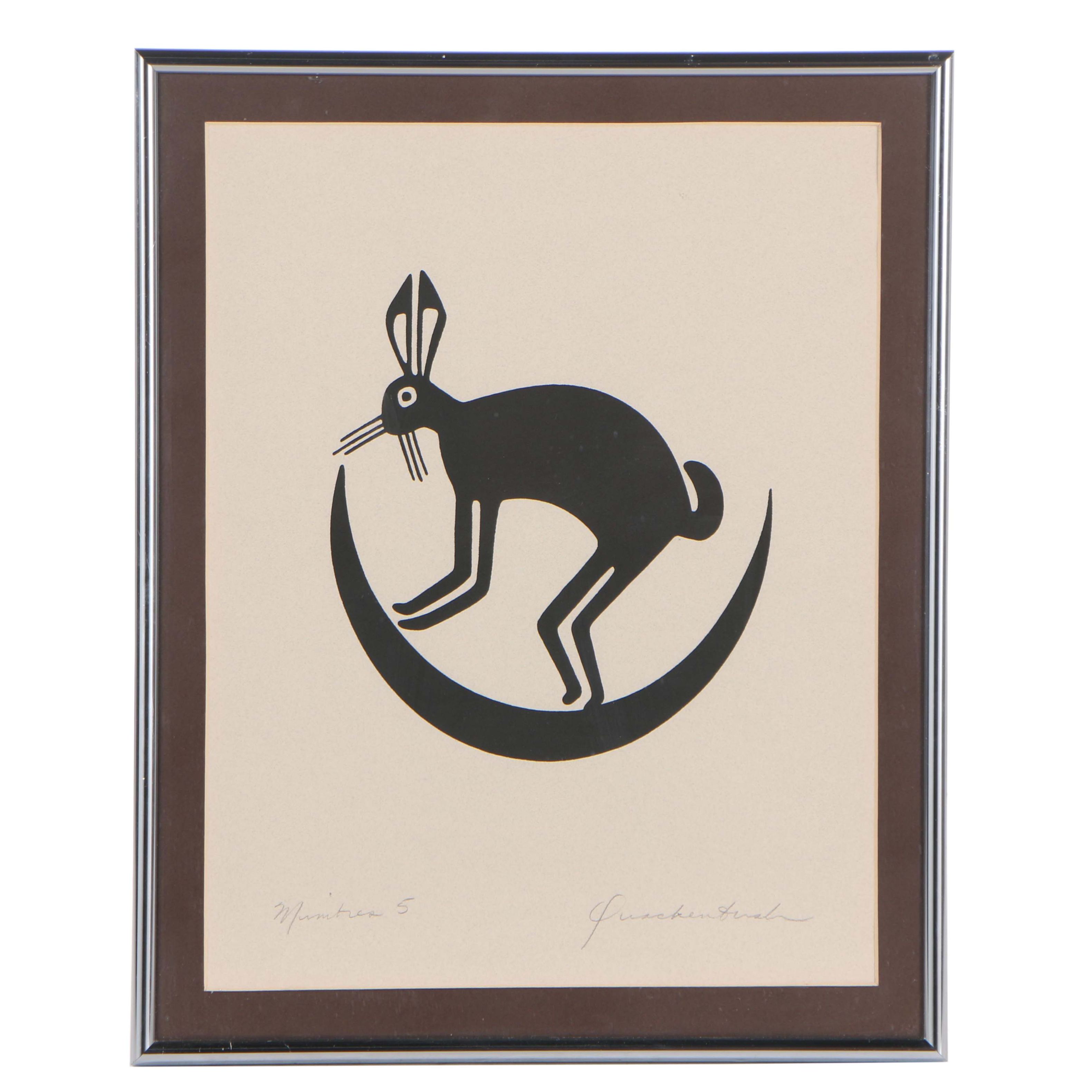Diane Quackenbush Serigraph "Mimbres 5"