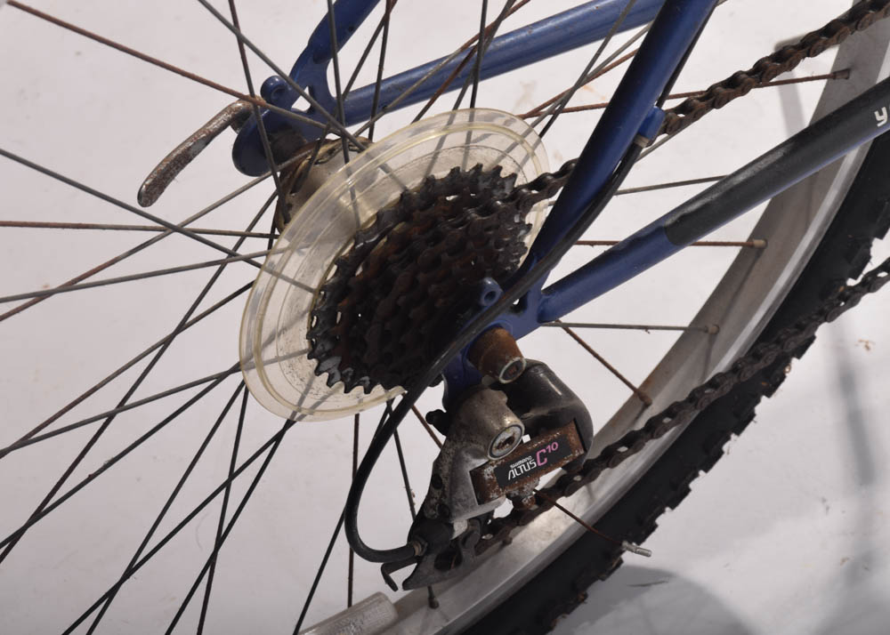 Yokota Ahwahnee Cross Bicycle and Specialized Air Tool Pro Floor Pump