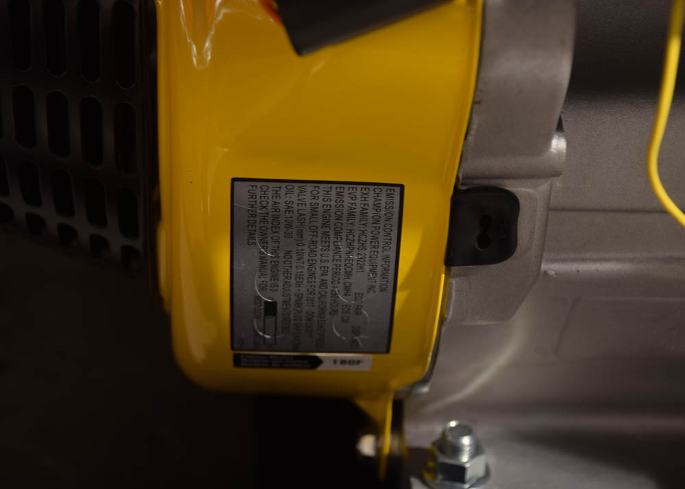 Champion Home Generator