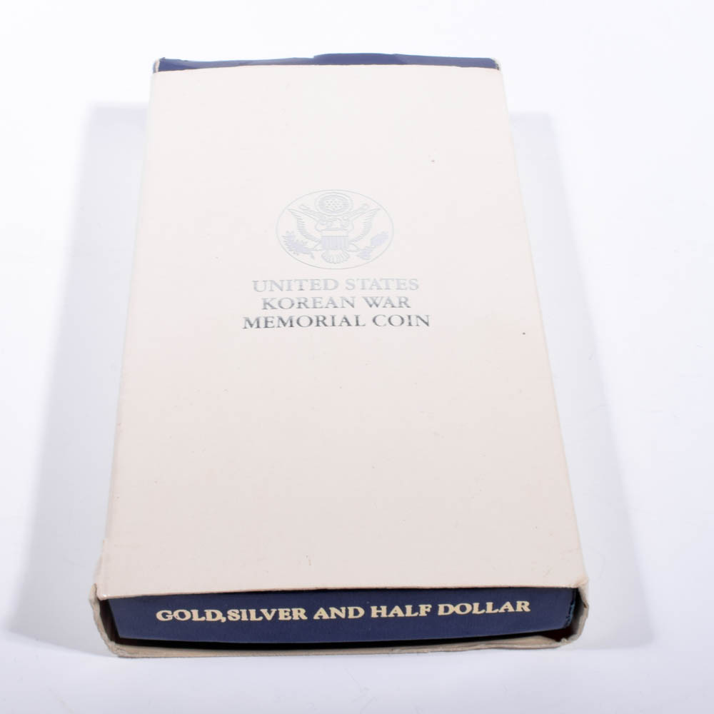 1986 Ellis Island Commemorative Gold and Silver Proof Coin Set