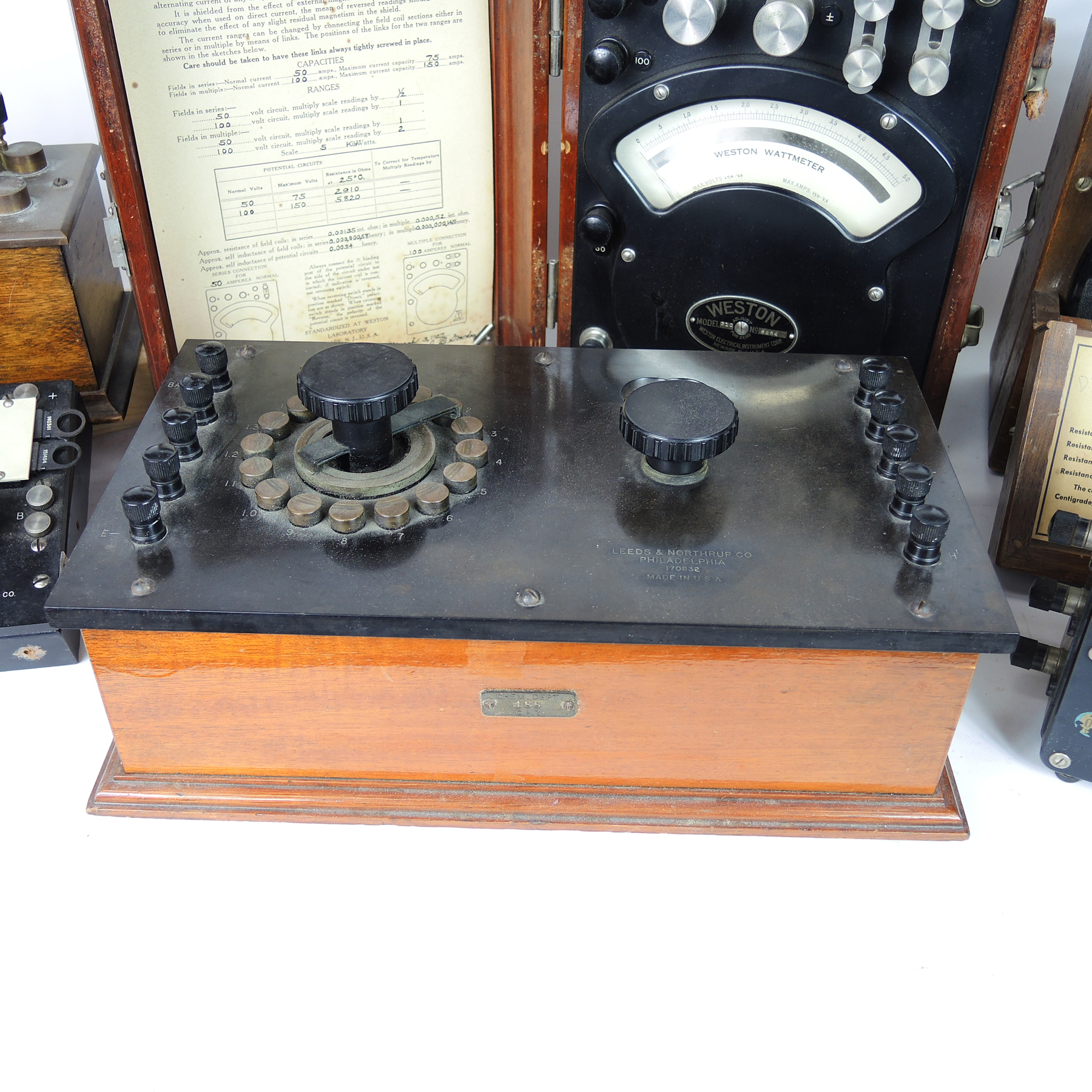 Vintage Scientific Testing Equipment Including Leeds & Northrup Co.