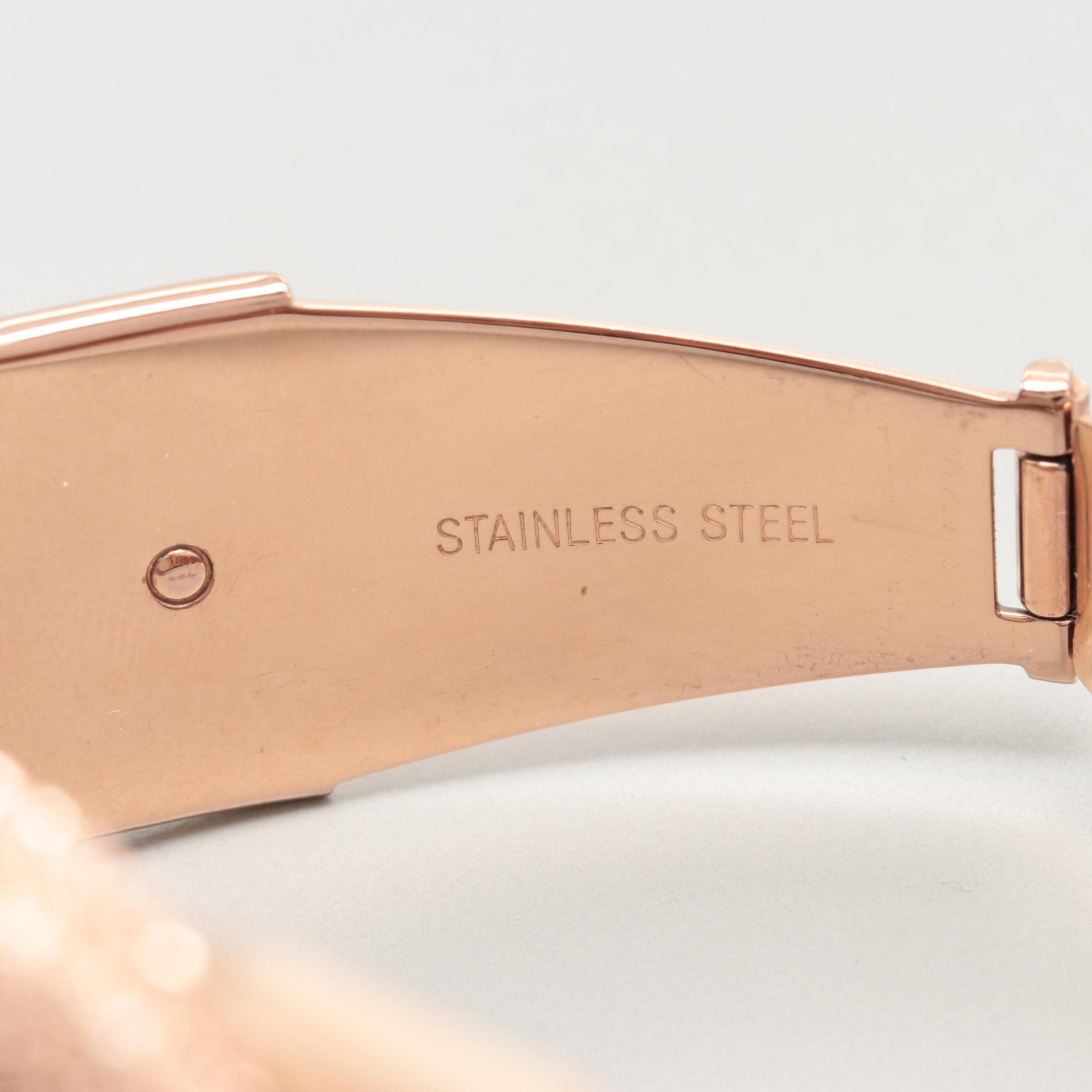 Michael Kors Model MK-5636 Rose Gold Tone Chronograph Watch