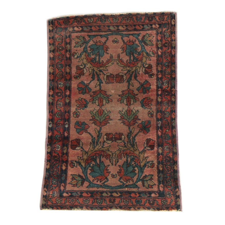Semi-Antique Hand-Knotted Persian Wool Rug