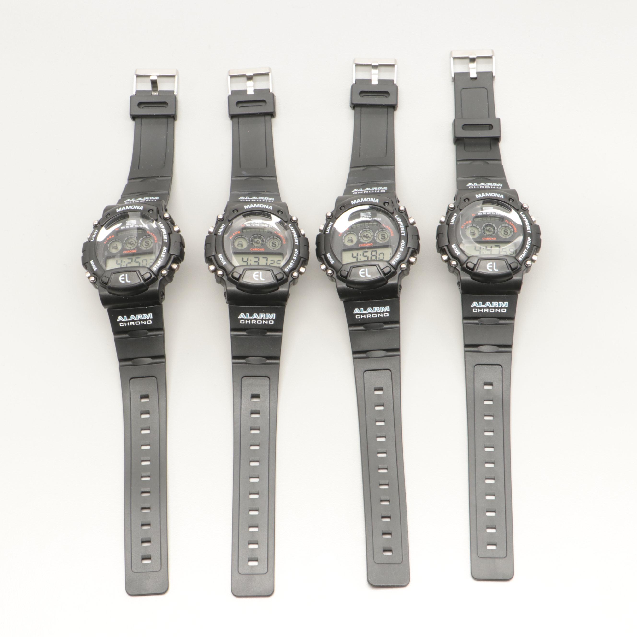 Mamona El Alarm Chrono Digital Watches