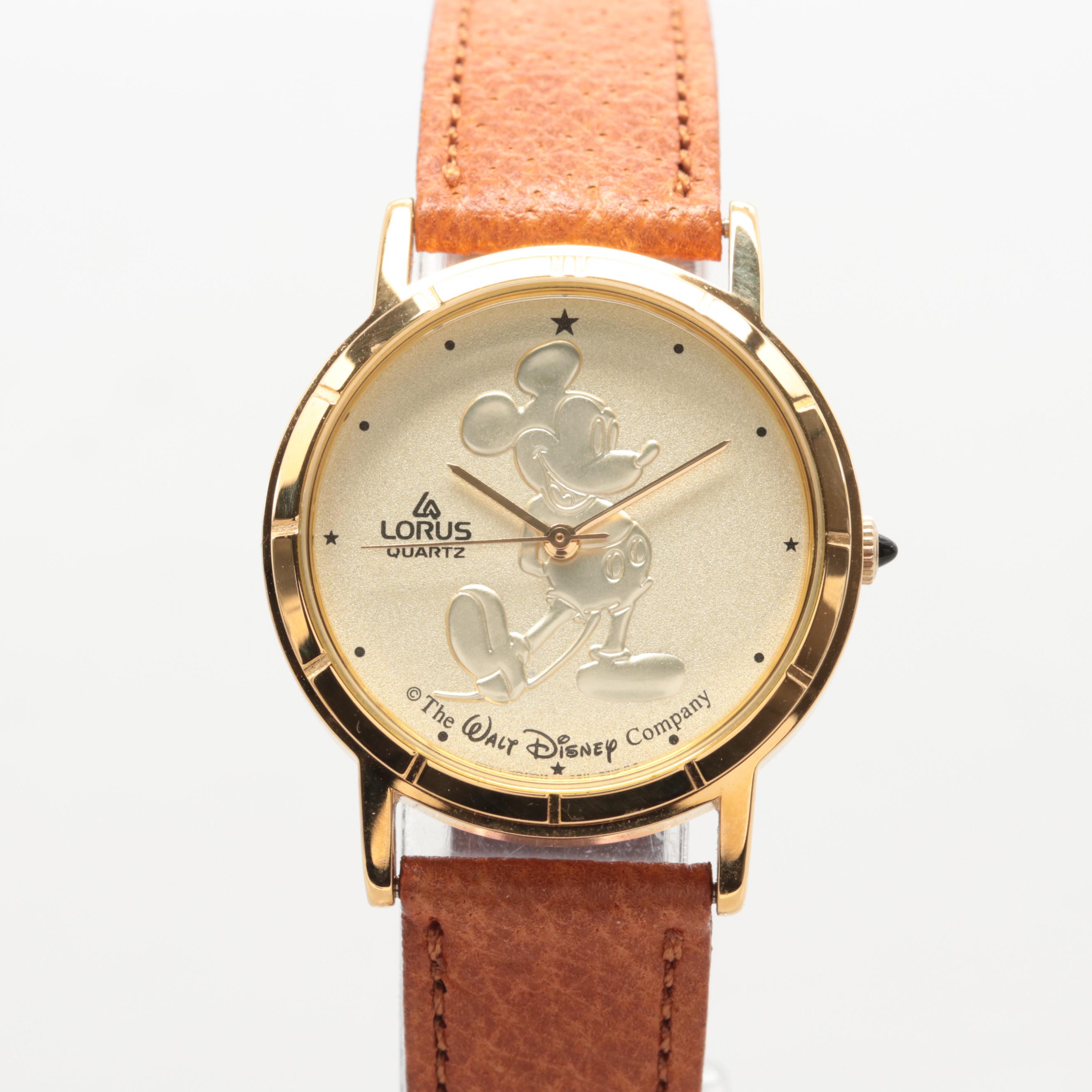 Lorus Mickey Mouse Watch With Original Box and Tag