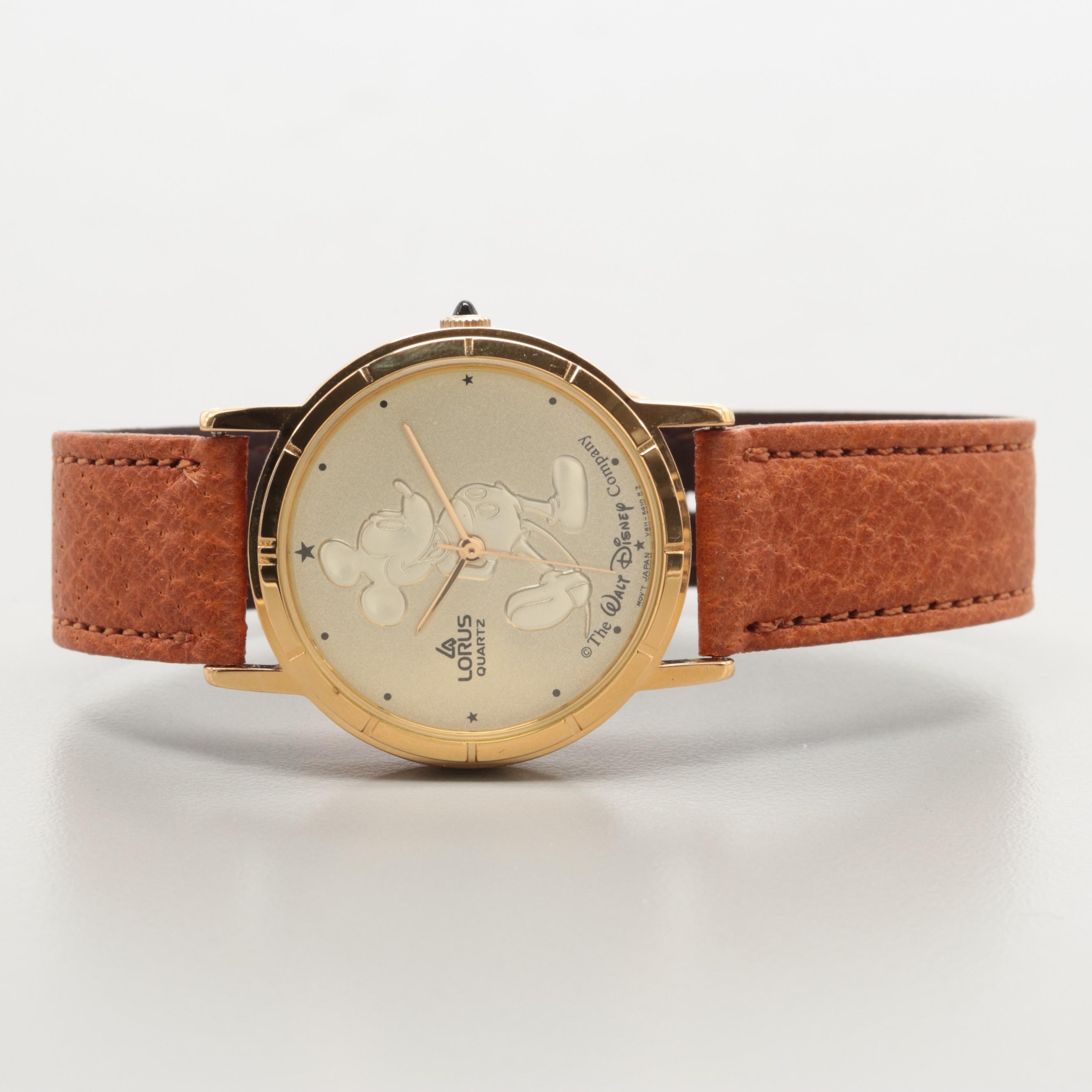 Lorus Mickey Mouse Watch With Original Box and Tag