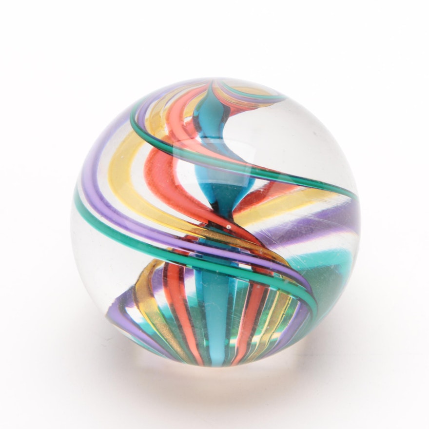 Five Color Ribbon Core Jumbo Marble