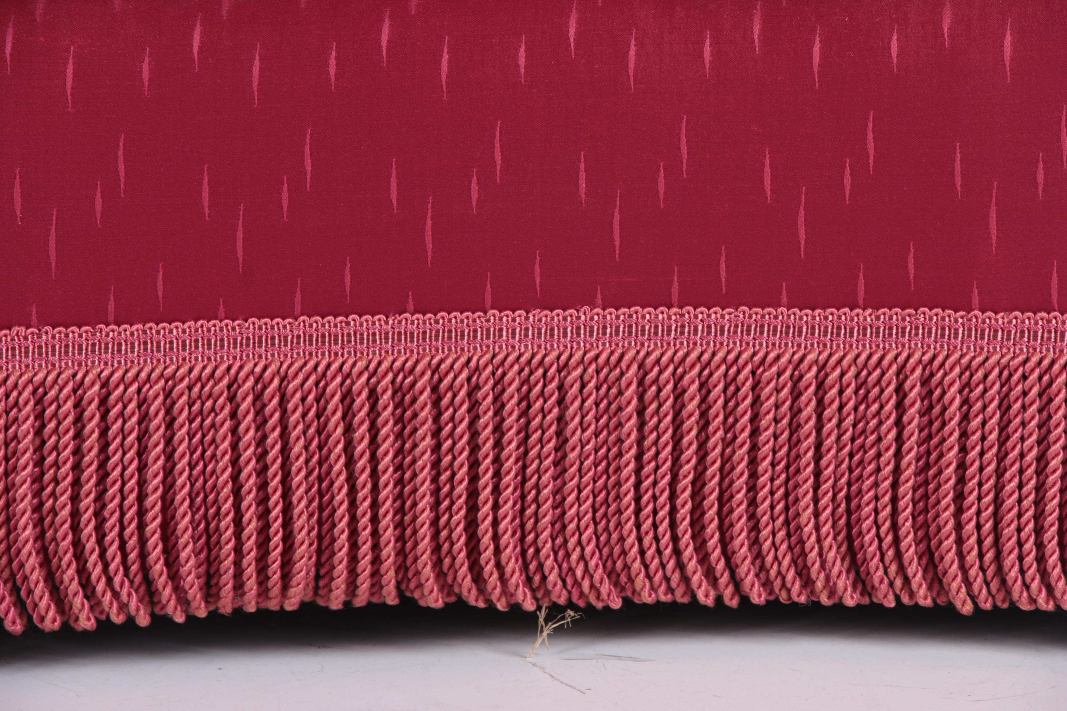 Hollywood Regency Upholstered Sofa by S. Karpen & Bros., Early 20th Century