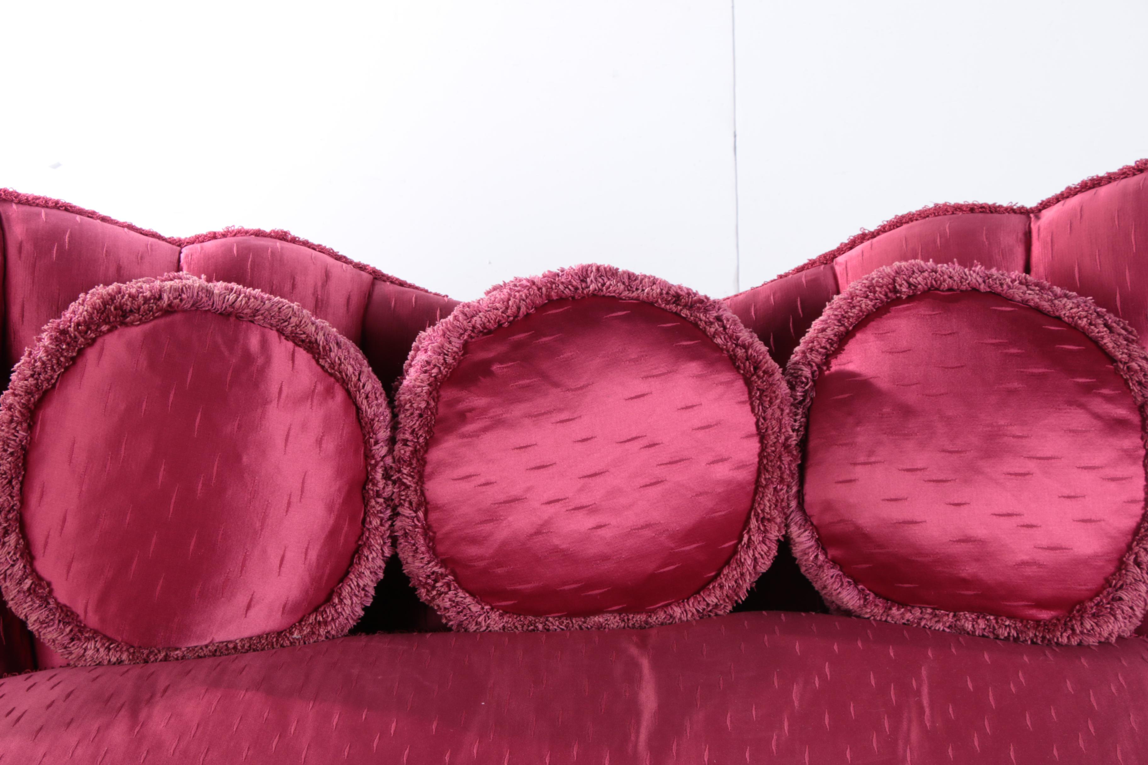 Hollywood Regency Upholstered Sofa by S. Karpen & Bros., Early 20th Century