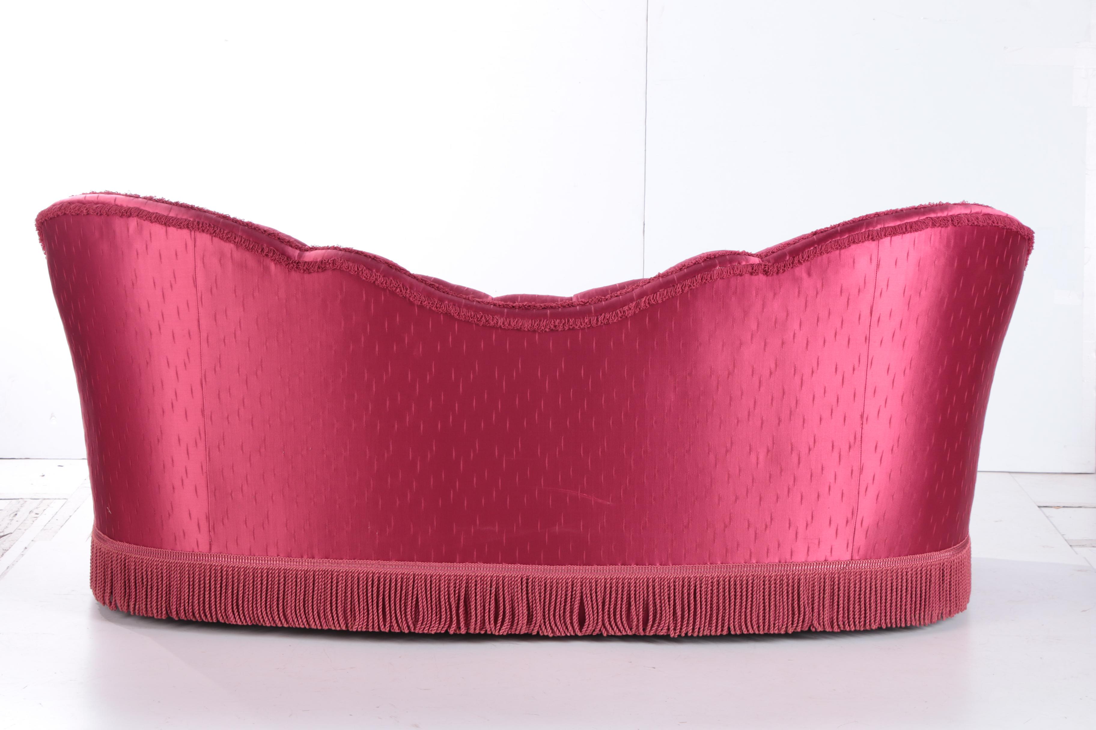 Hollywood Regency Upholstered Sofa by S. Karpen & Bros., Early 20th Century