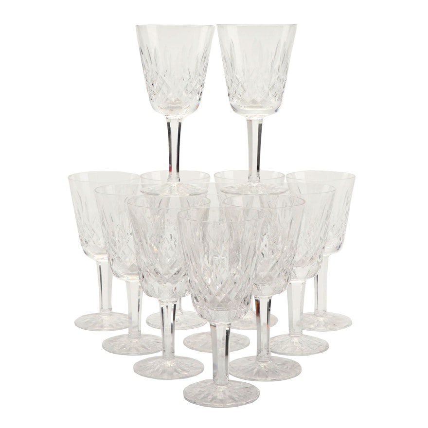 Waterford Crystal "Lismore" Sherry Glasses