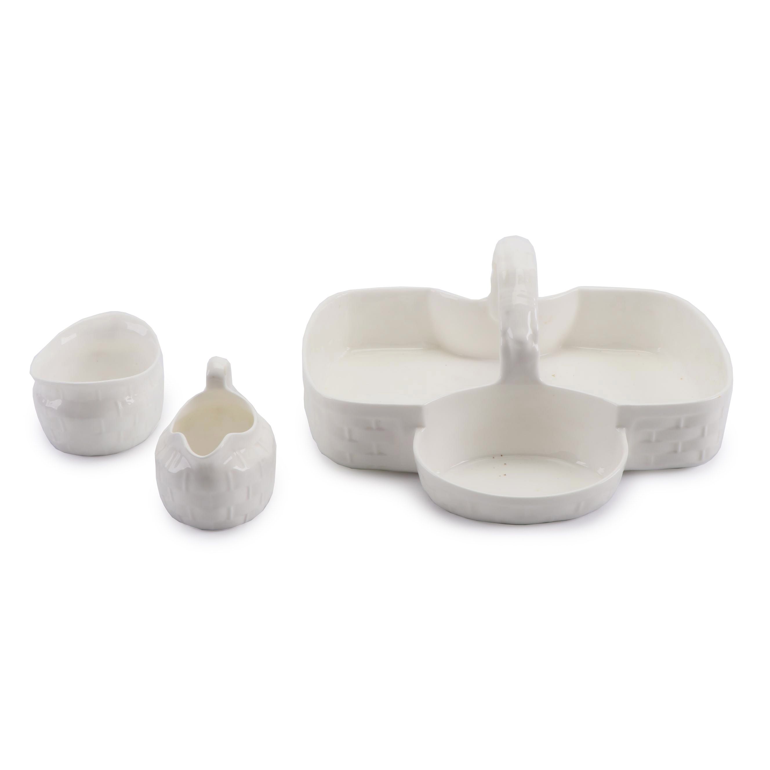 Tiffany & Co. for Hammersley & Co. Bone China Strawberry Basket