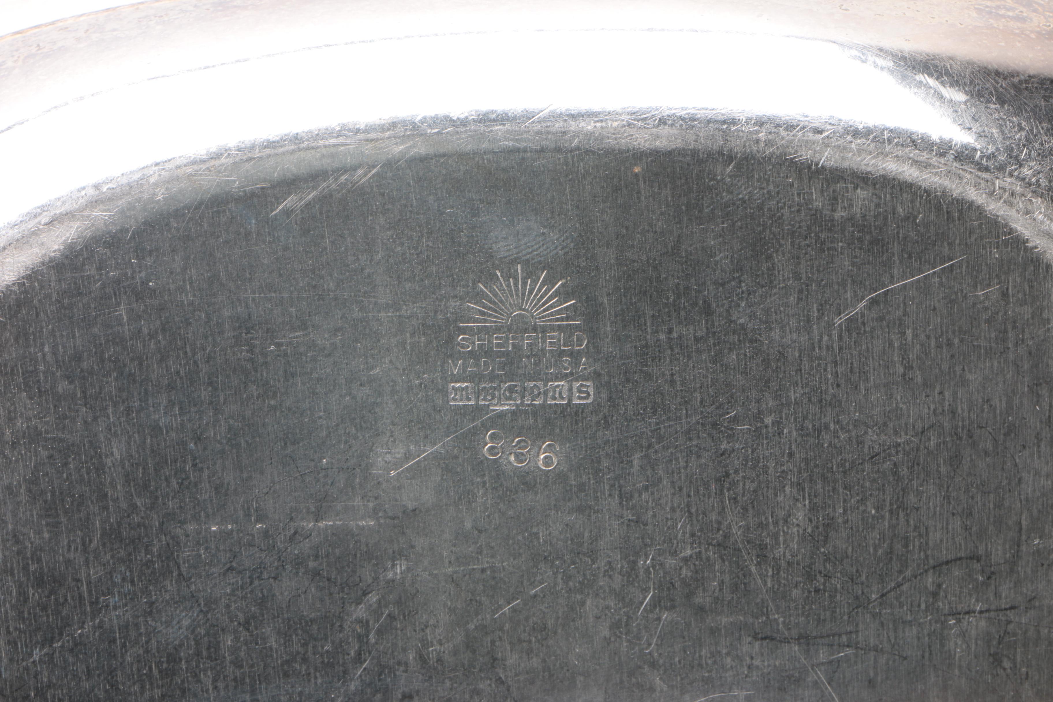 Wm. Rogers & Son "Primrose" Silver Plate Vegetable Dish and Other Serveware