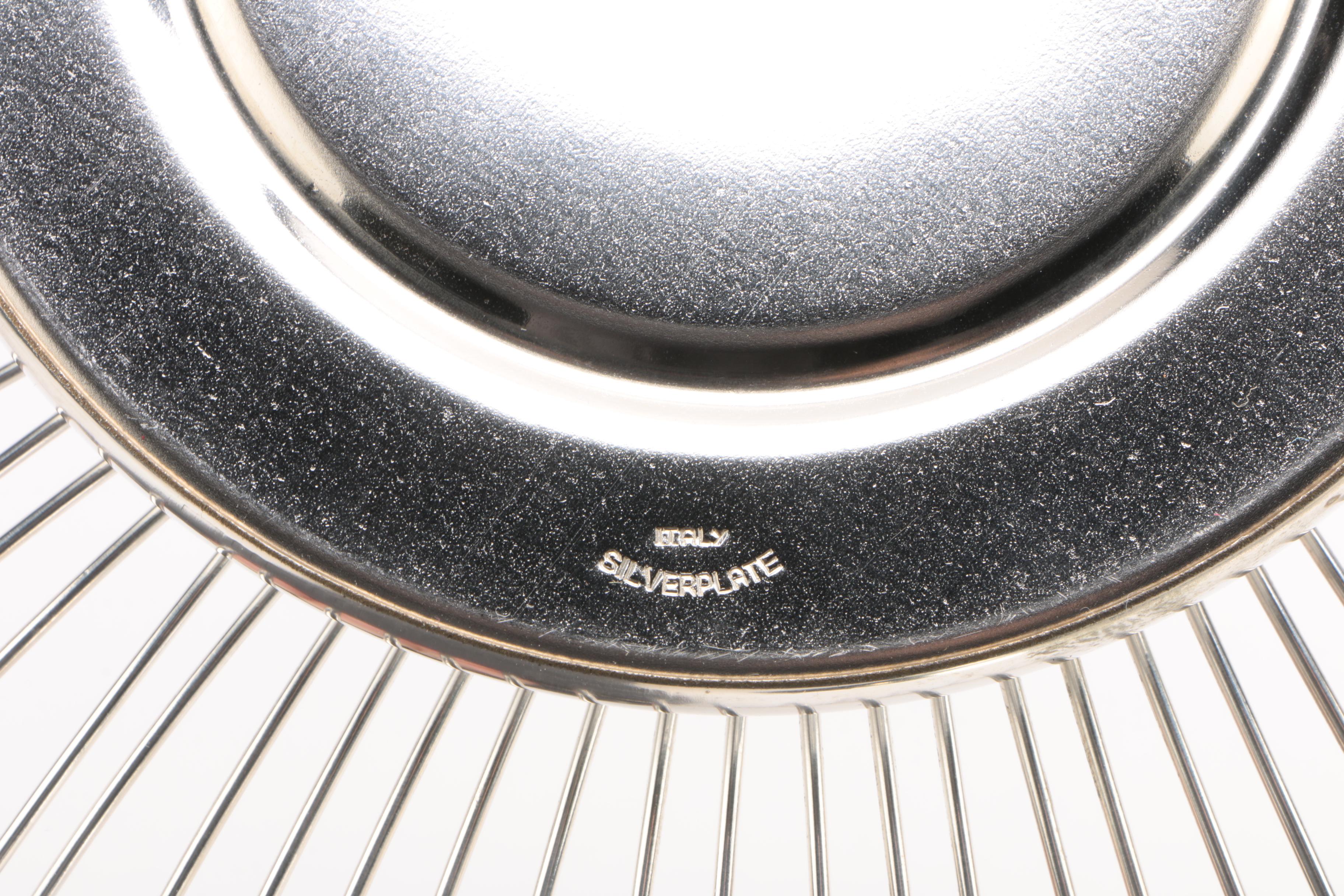 Wm. Rogers & Son "Primrose" Silver Plate Vegetable Dish and Other Serveware