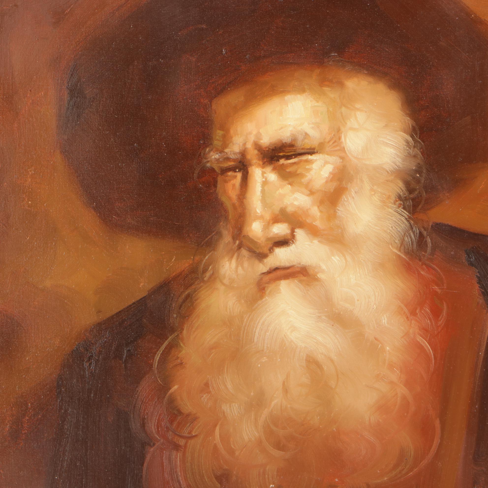 L. Williams Oil Portrait Painting