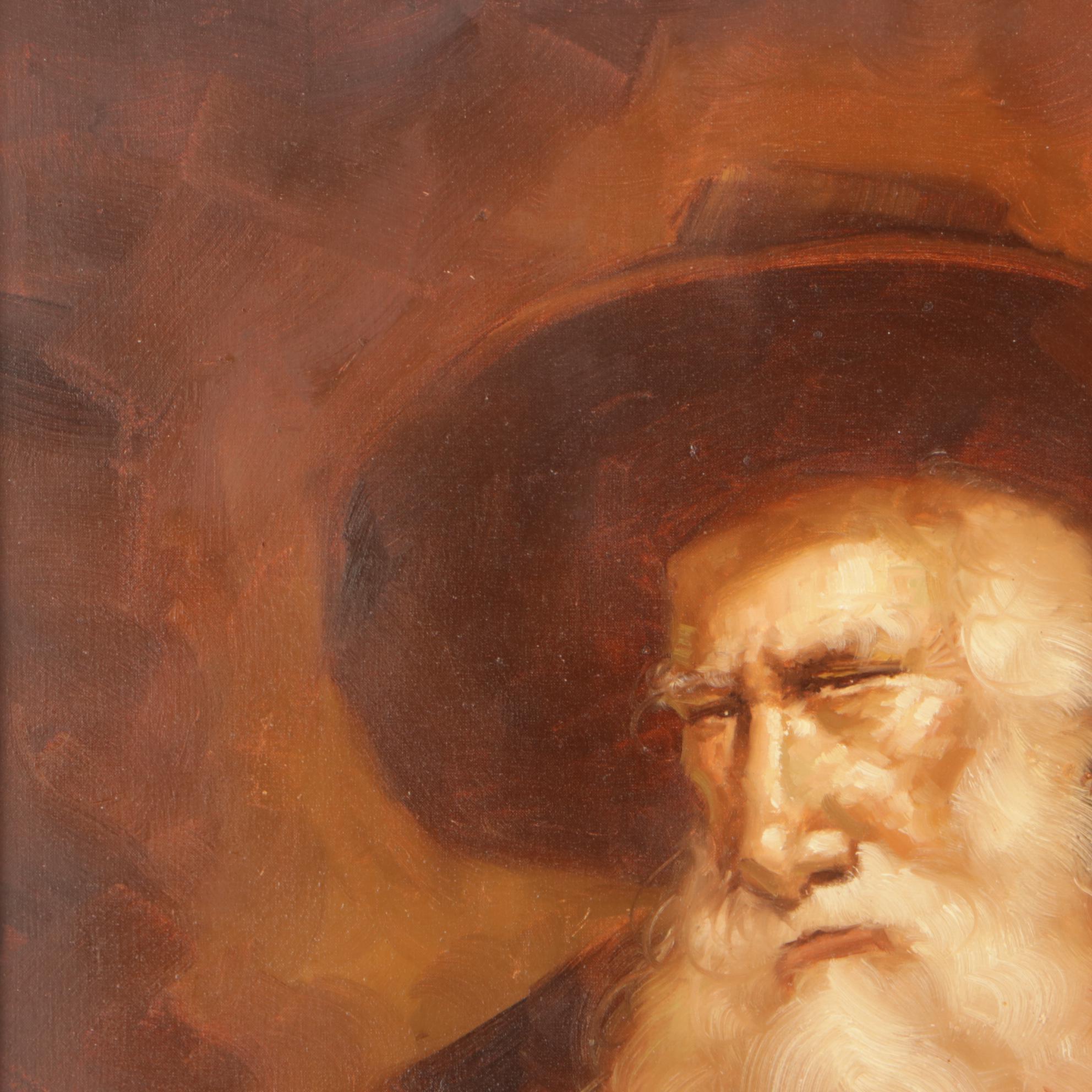 L. Williams Oil Portrait Painting