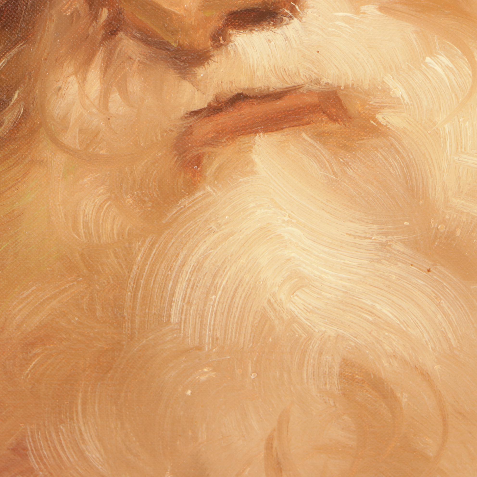 L. Williams Oil Portrait Painting