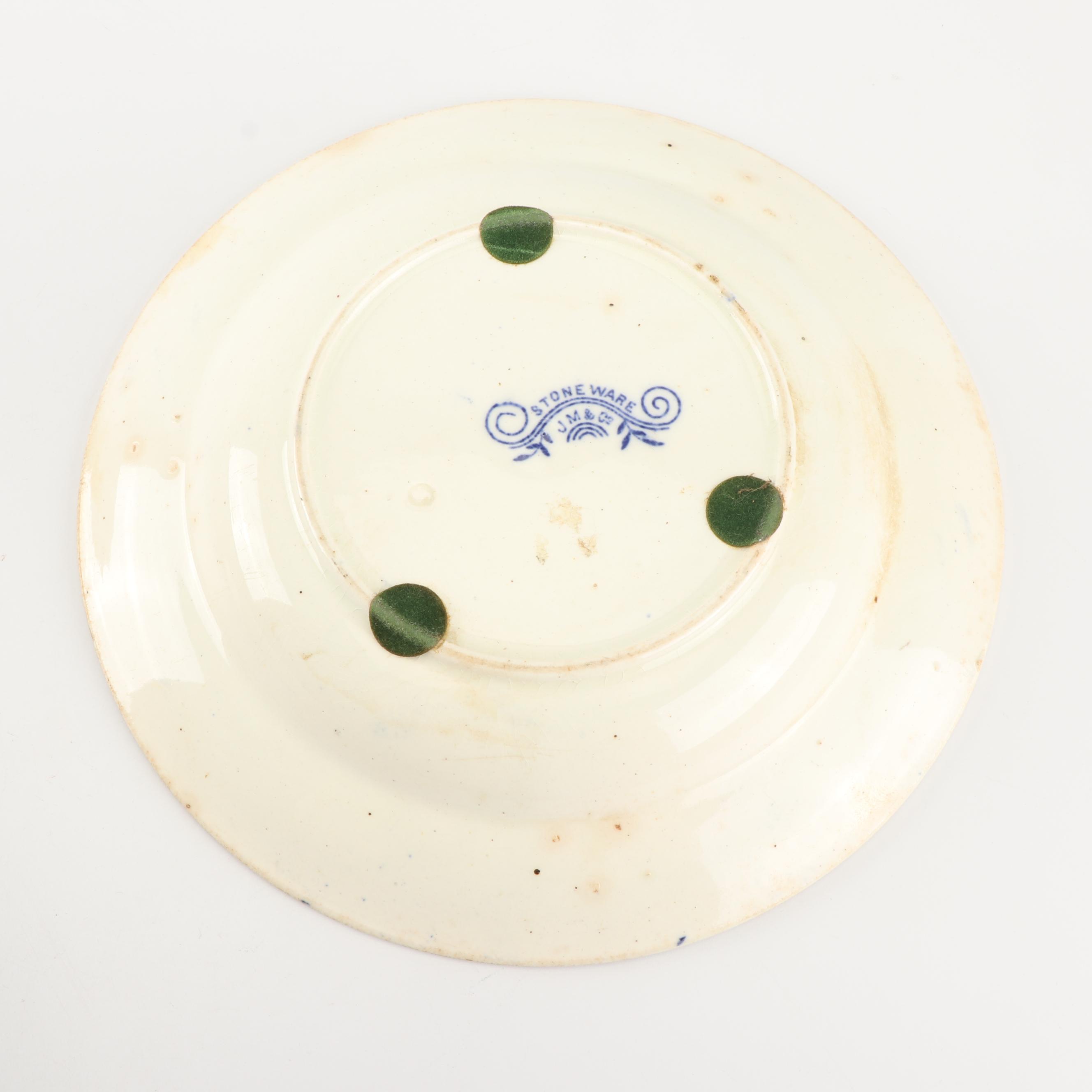 Antique "Blue Willow" Transfer-Printed Dinnerware featuring JM&Co.