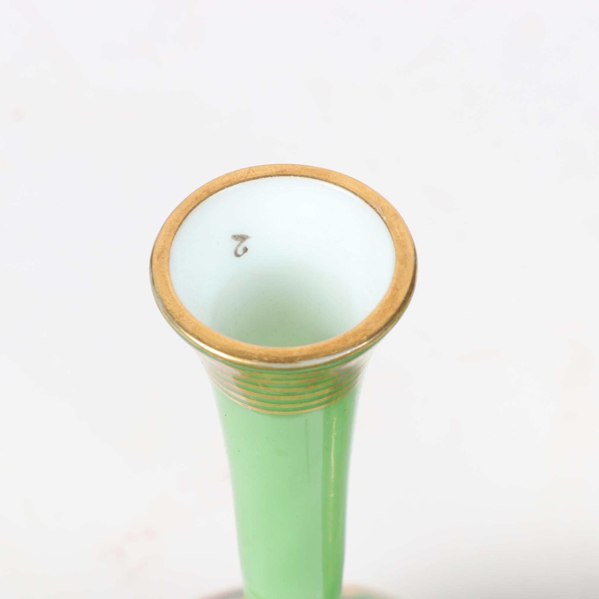 Assembled Glass and Porcelain Vanity Set With T&V Limoges Tray