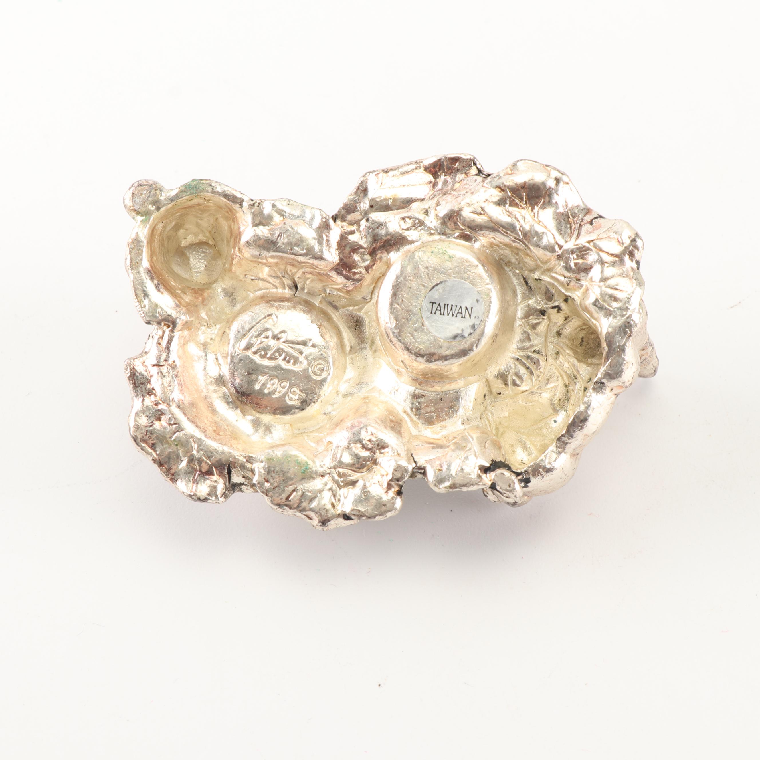 Arthur Court "Bunnies" Aluminum Hollowware Serveware