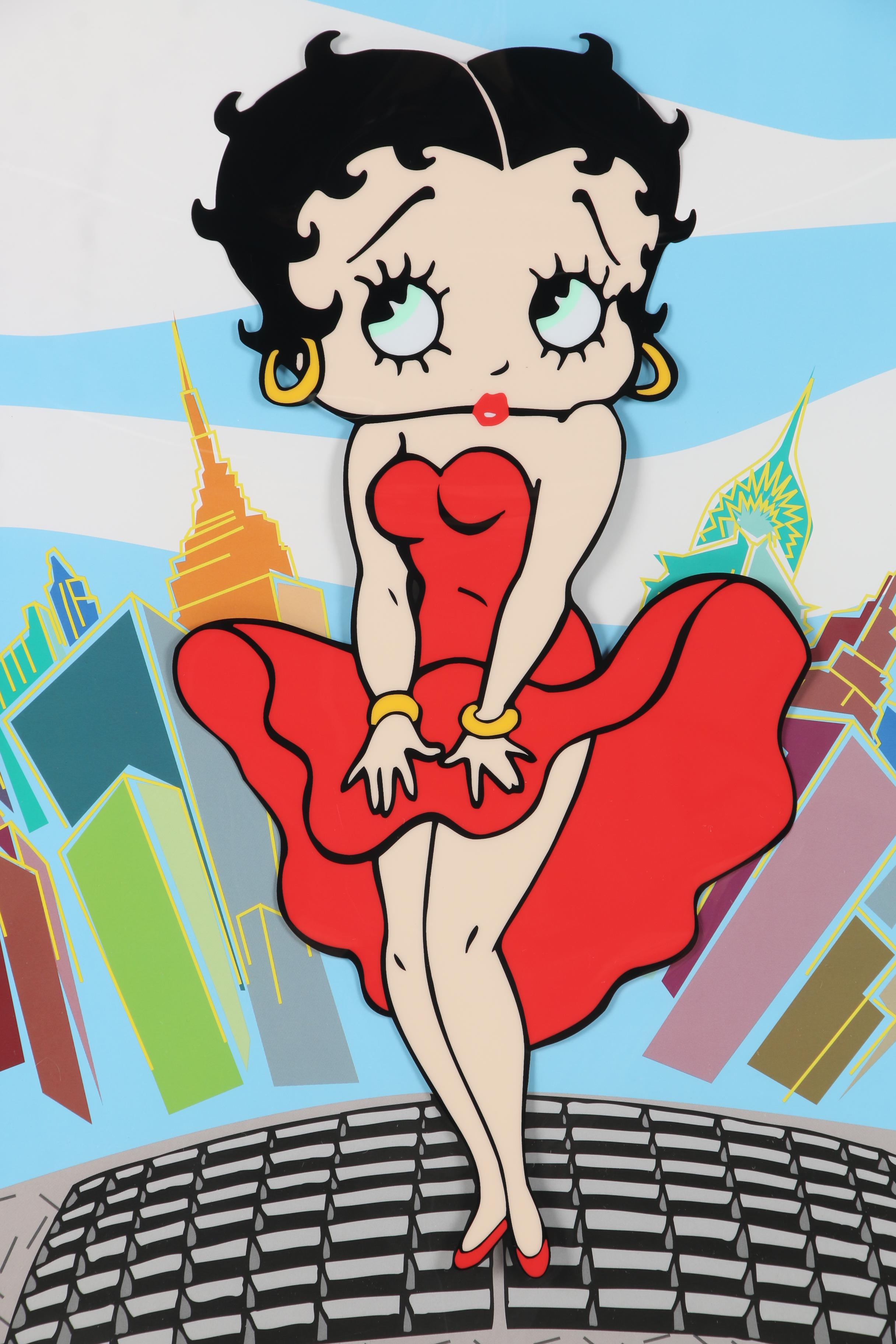 Reproduction Sericel of Betty Boop