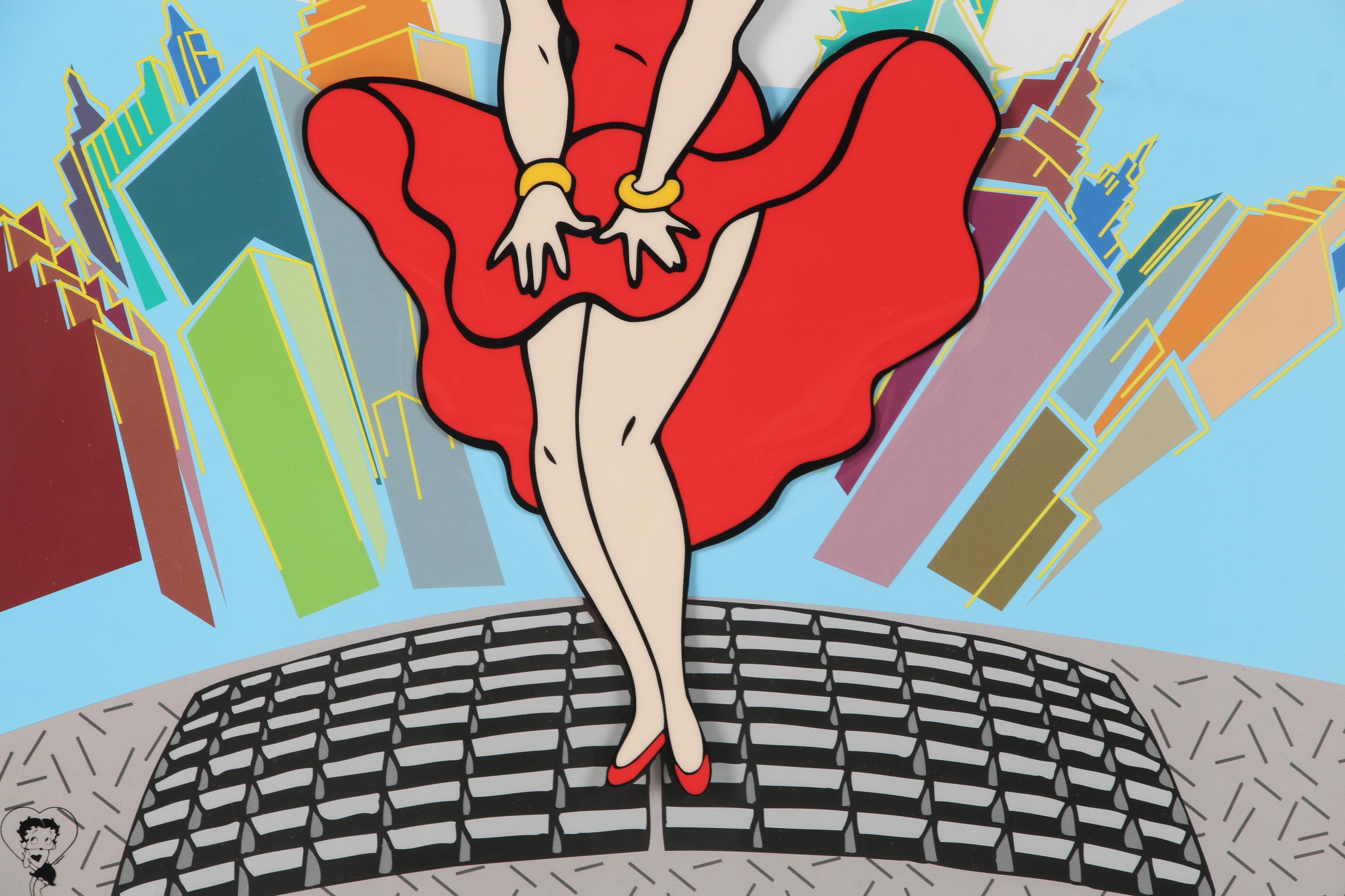 Reproduction Sericel of Betty Boop